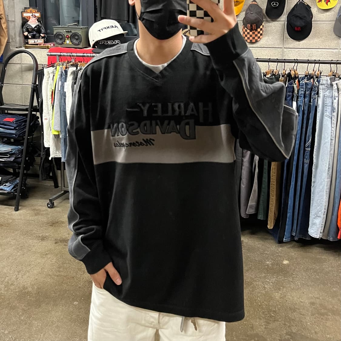 할리데이비슨 로고 스웻셔츠 (110) 상품이미지7