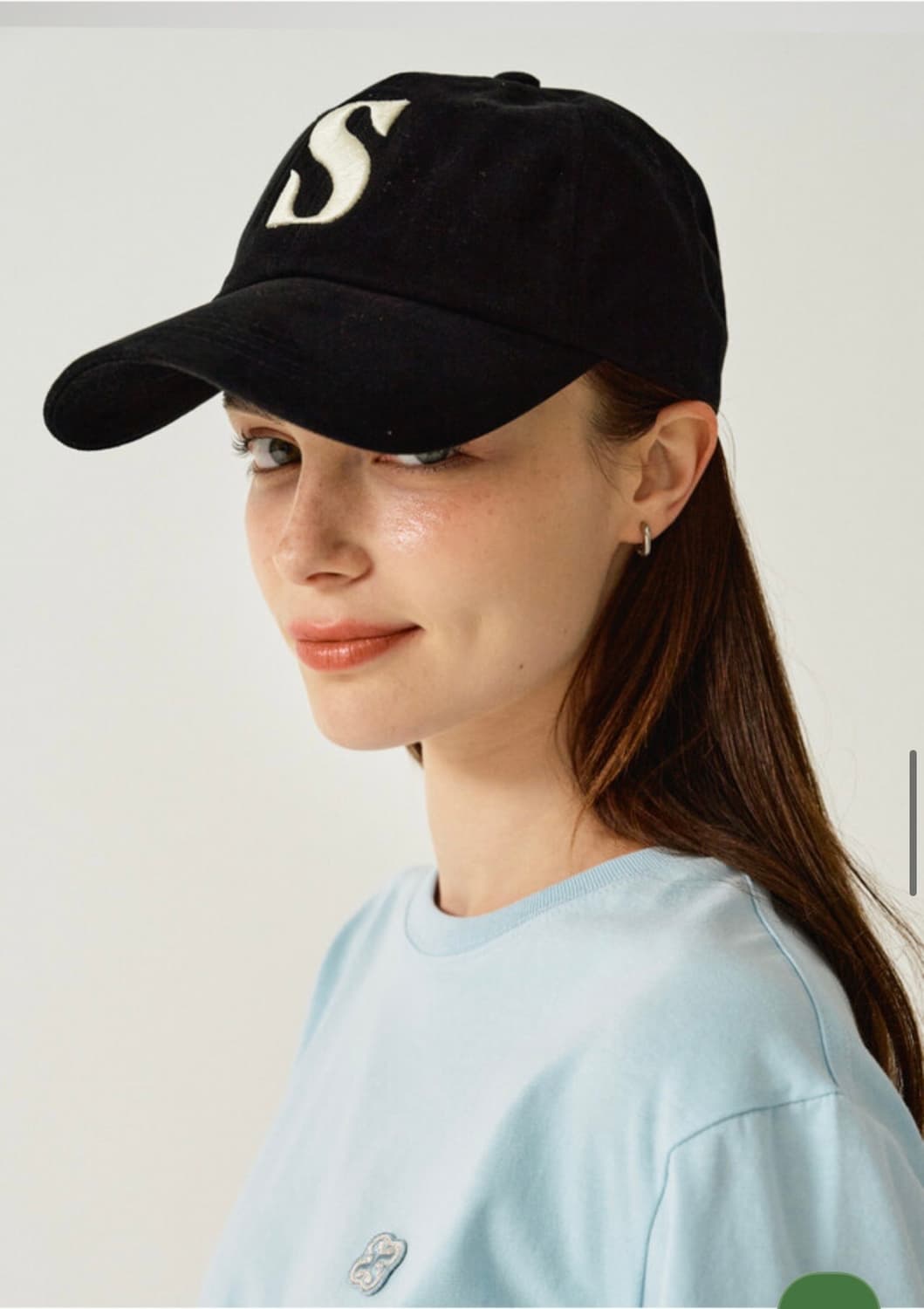 Satur 빈티지 캐쥬얼 볼캡 블랙 상품이미지4
