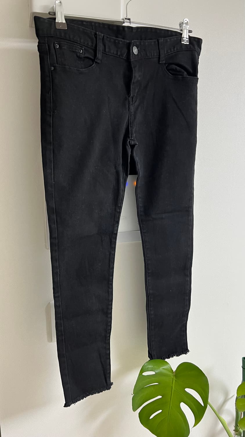 블랙진 30인치 컷오프 상품이미지1