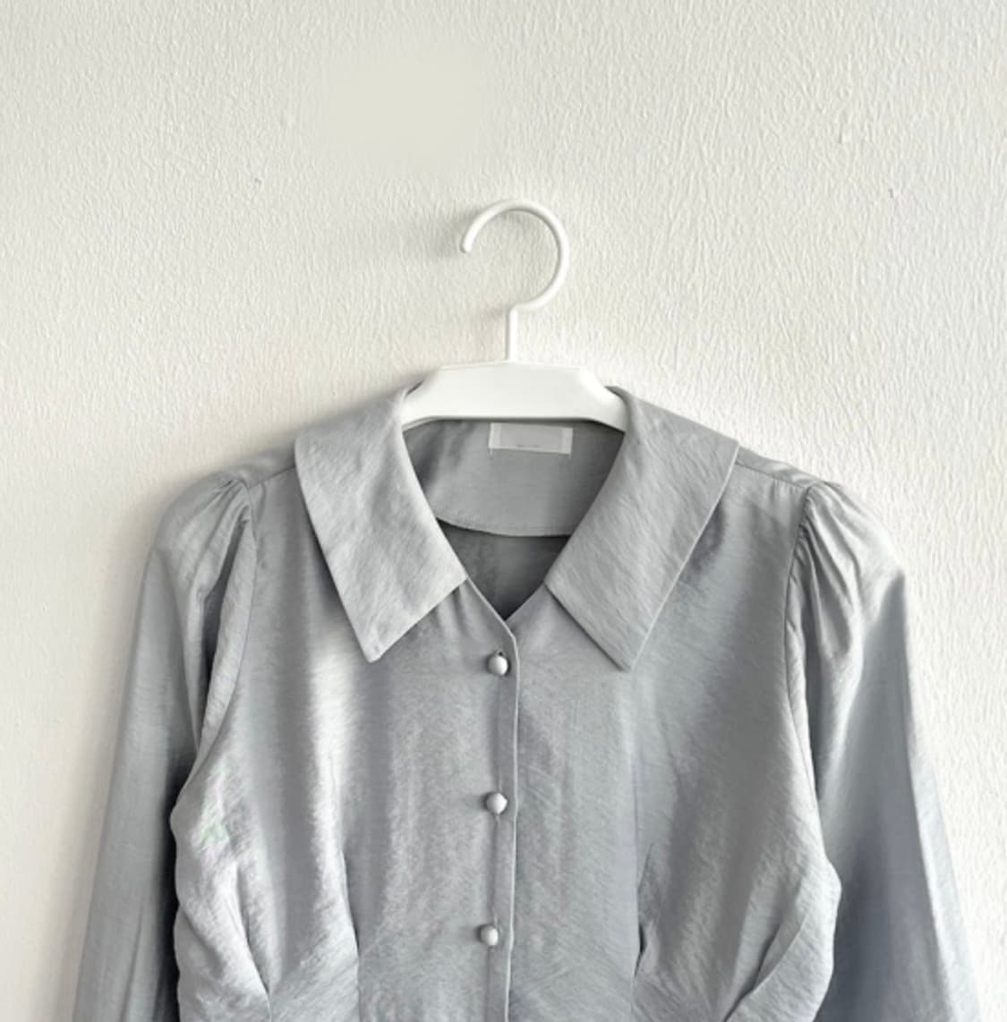 하우유 노카라 자켓+블라우스 세트 상품이미지4