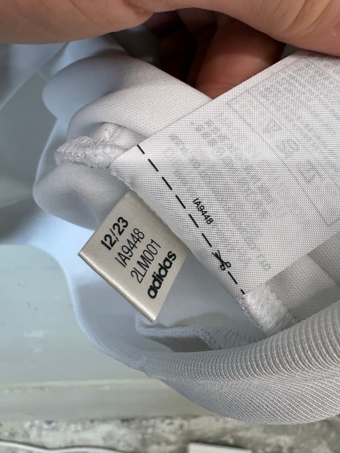 아디다스 화이트 삼선 트랙탑 져지 상품이미지7
