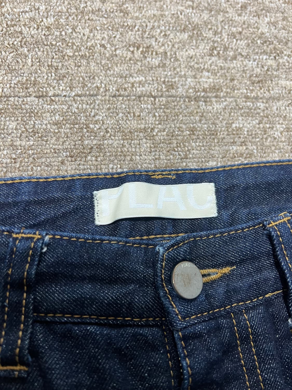 PLAC 스트레이트 핏 데님팬츠 M/33 상품이미지4