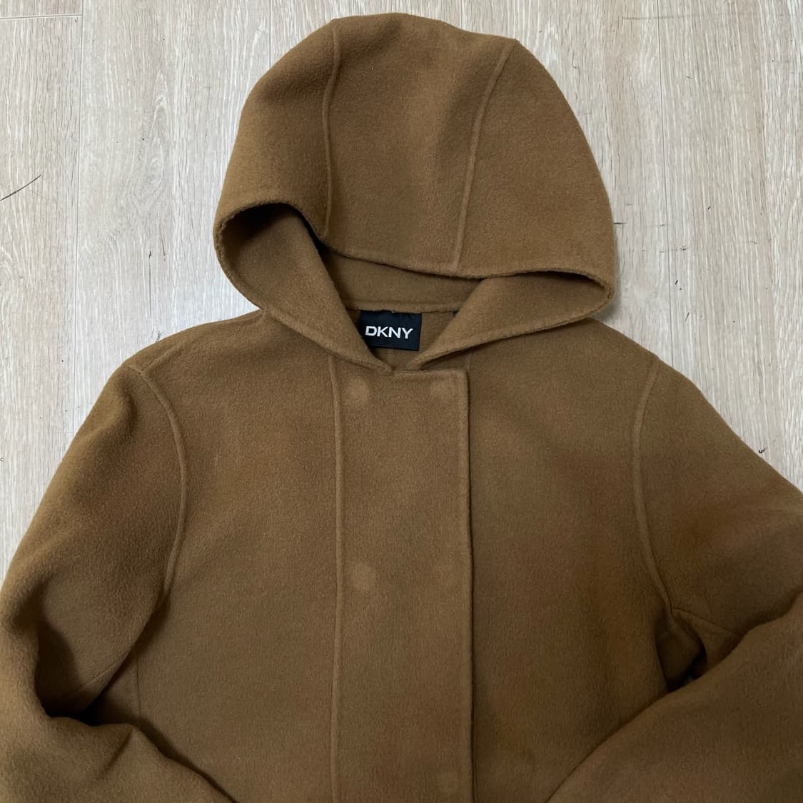 DKNY 뉴욕 여성 울 후드 자켓 S/90  상품이미지2