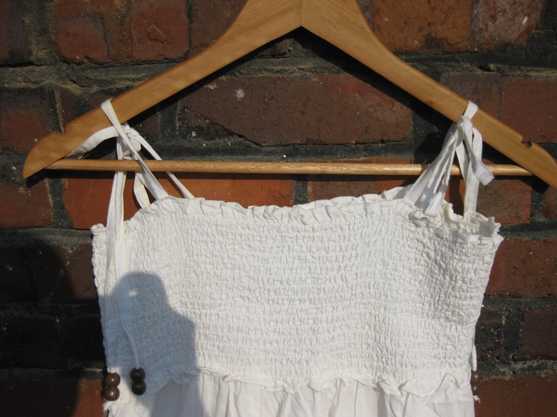 화이트 뷔스티에 원피스 상품이미지6