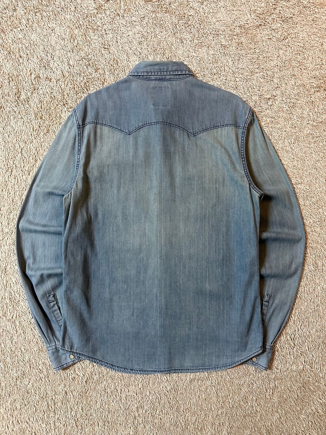 리바이스 LEVI'S 웨스턴 투포켓 데님 셔츠 상품이미지3