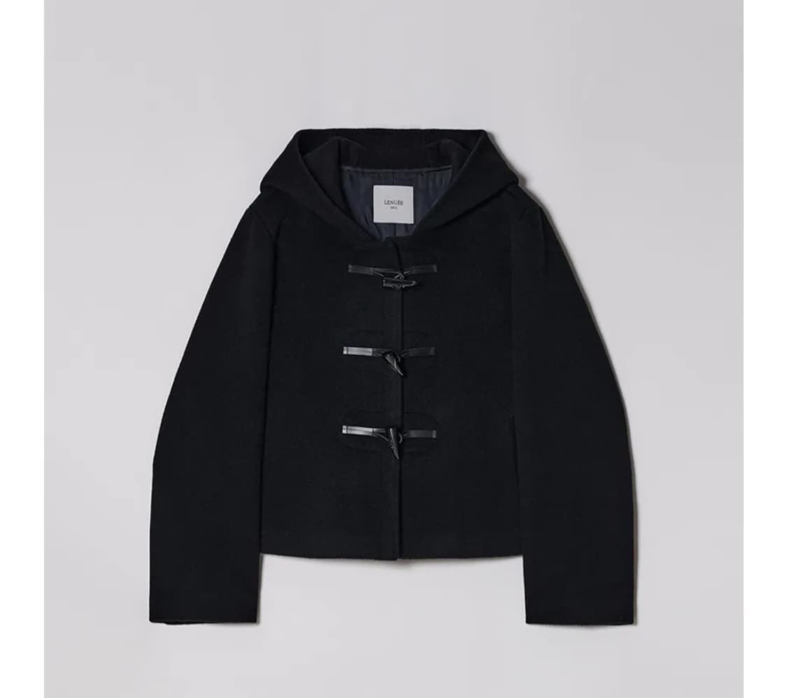 르누이 Sophie duffle coat black 상품이미지3