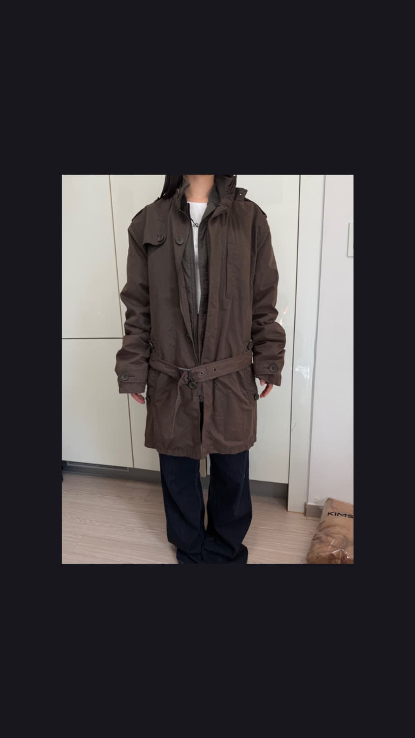 2000s 아르마니 필드 코트 자켓 상품이미지2