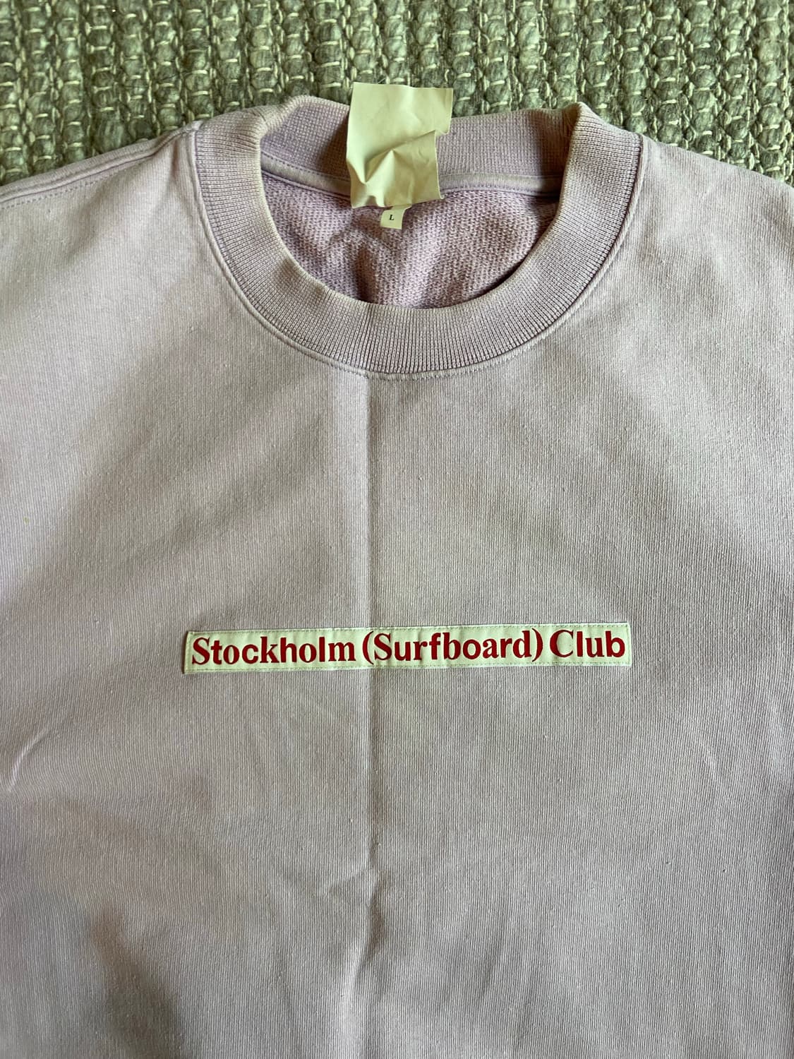 스톡홀름 맨투맨 연보라 L 상품이미지3