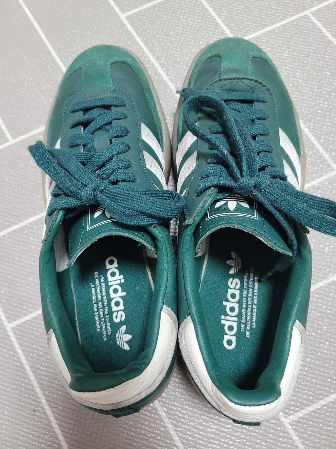 아디다스 삼바 컬리지에이트 그린코어 화이트 245 상품이미지4