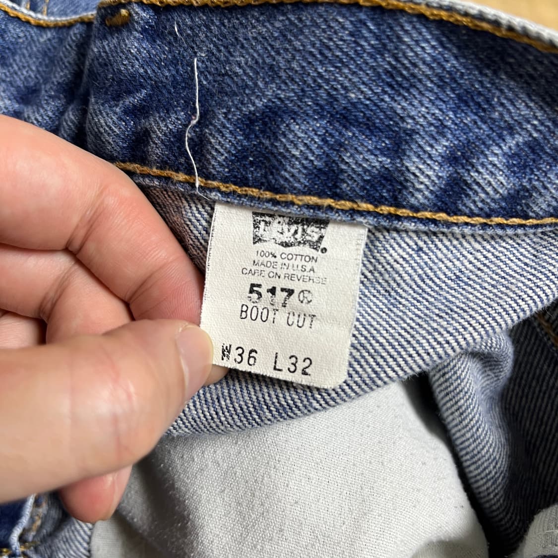 00s USA 리바이스517 [34/표기36] 상품이미지6