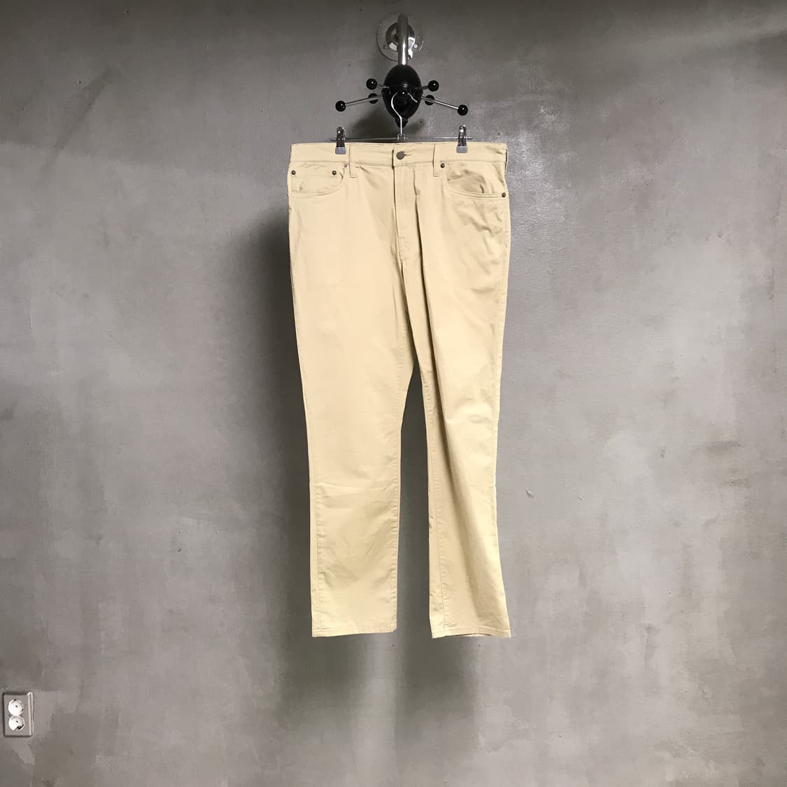 폴로 랄프로렌 QR 코튼 팬츠 베이지 36/32 상품이미지1