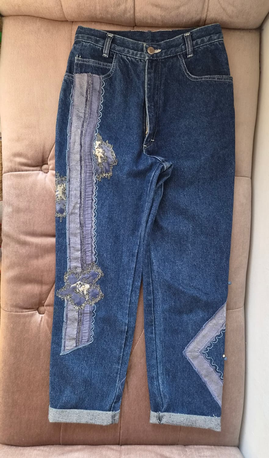 Foppio 이태리 여성 비즈데님팬츠 상품이미지3