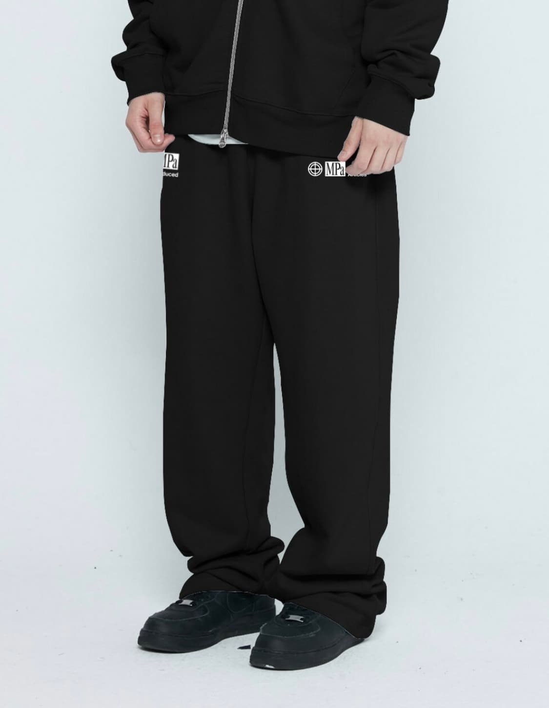 플라스틱프로덕트 MPa SWEATPANTS (BLACK) 상품이미지3