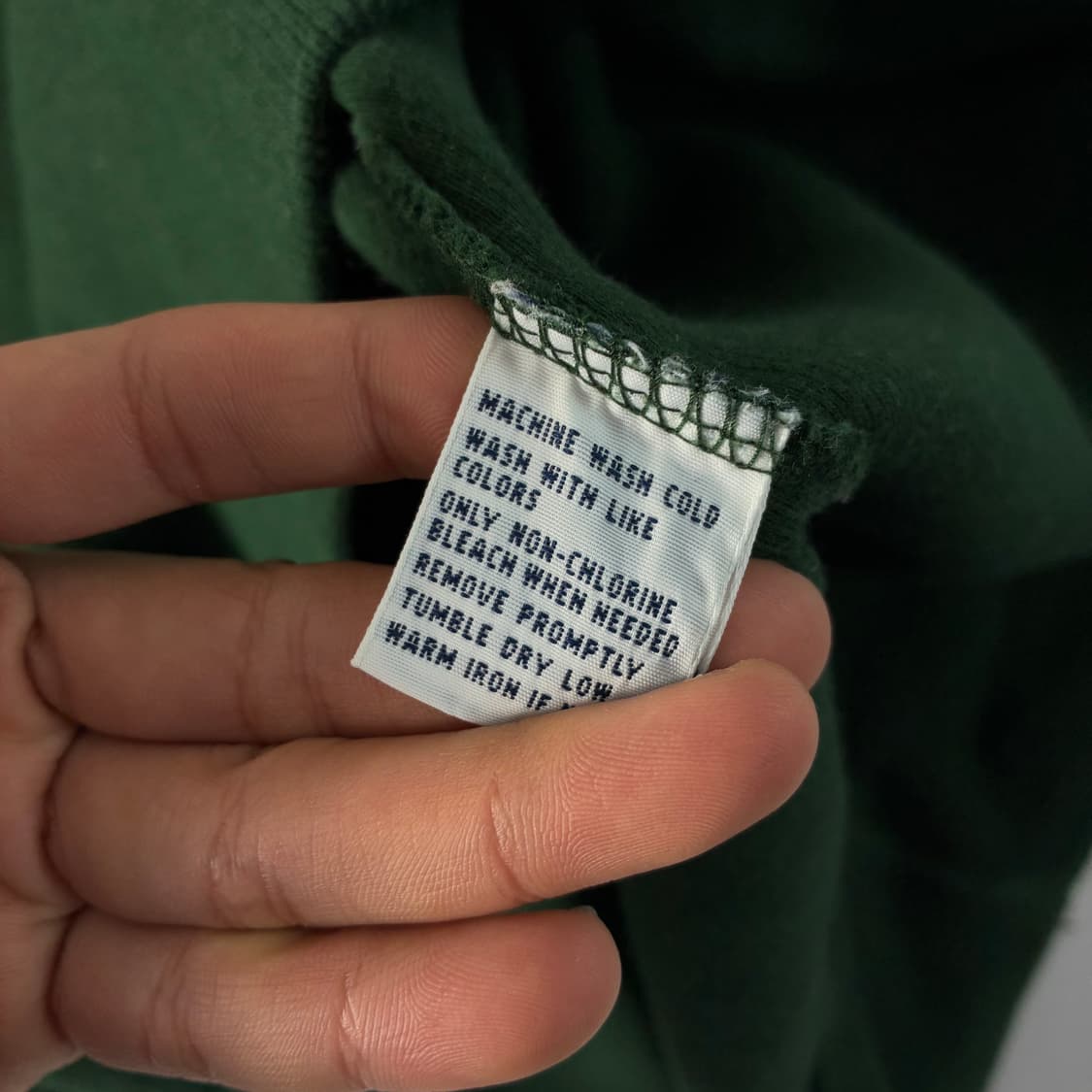 Polo  폴로 랄프로렌 자수 코튼 반집업 그린 니트 상품이미지5