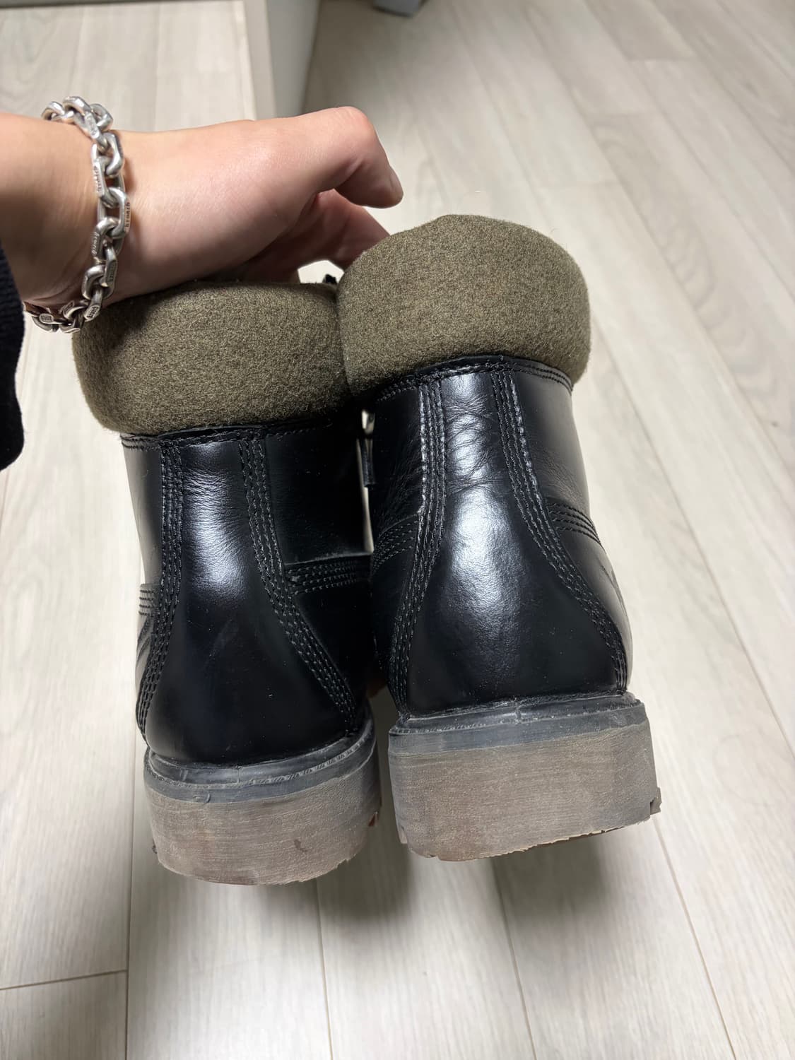 팀버랜드 블랙 워커 260mm 상품이미지5