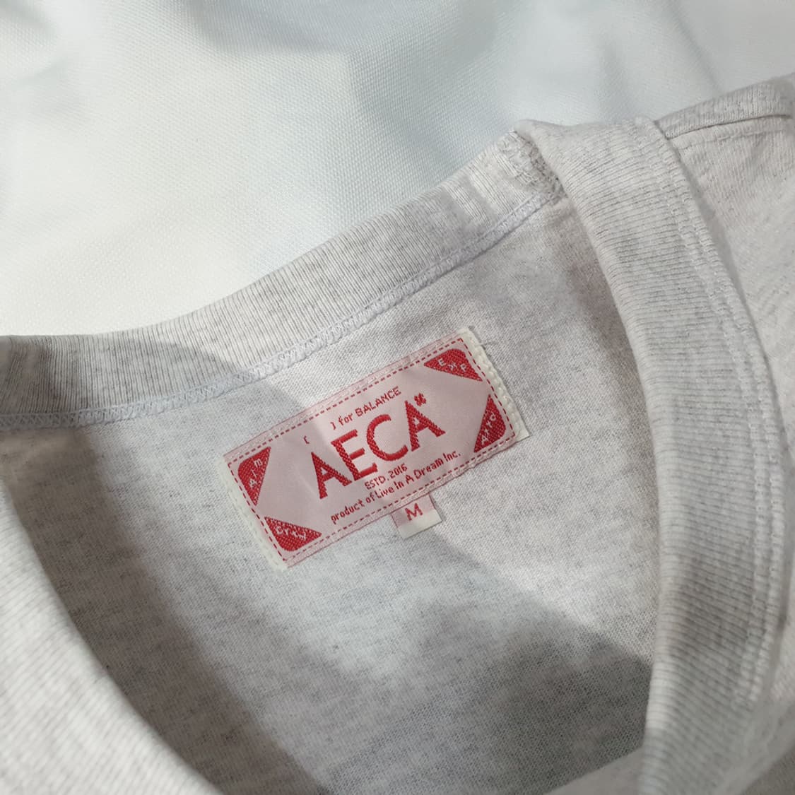AECA 에이카 반팔 티셔츠 M 상품이미지5