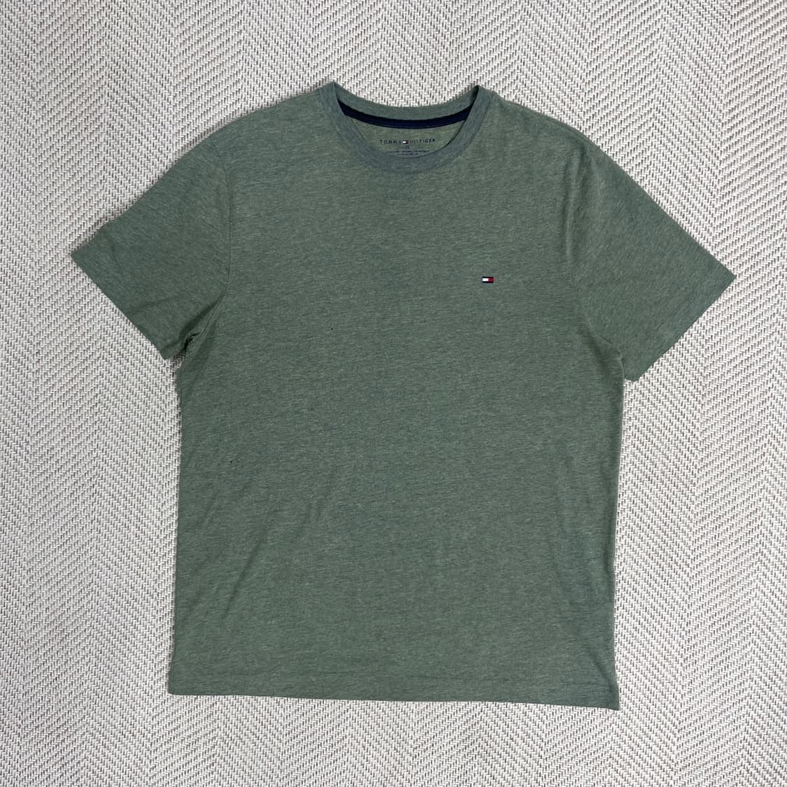 타미힐피거 반팔티 M 카키 상품이미지1