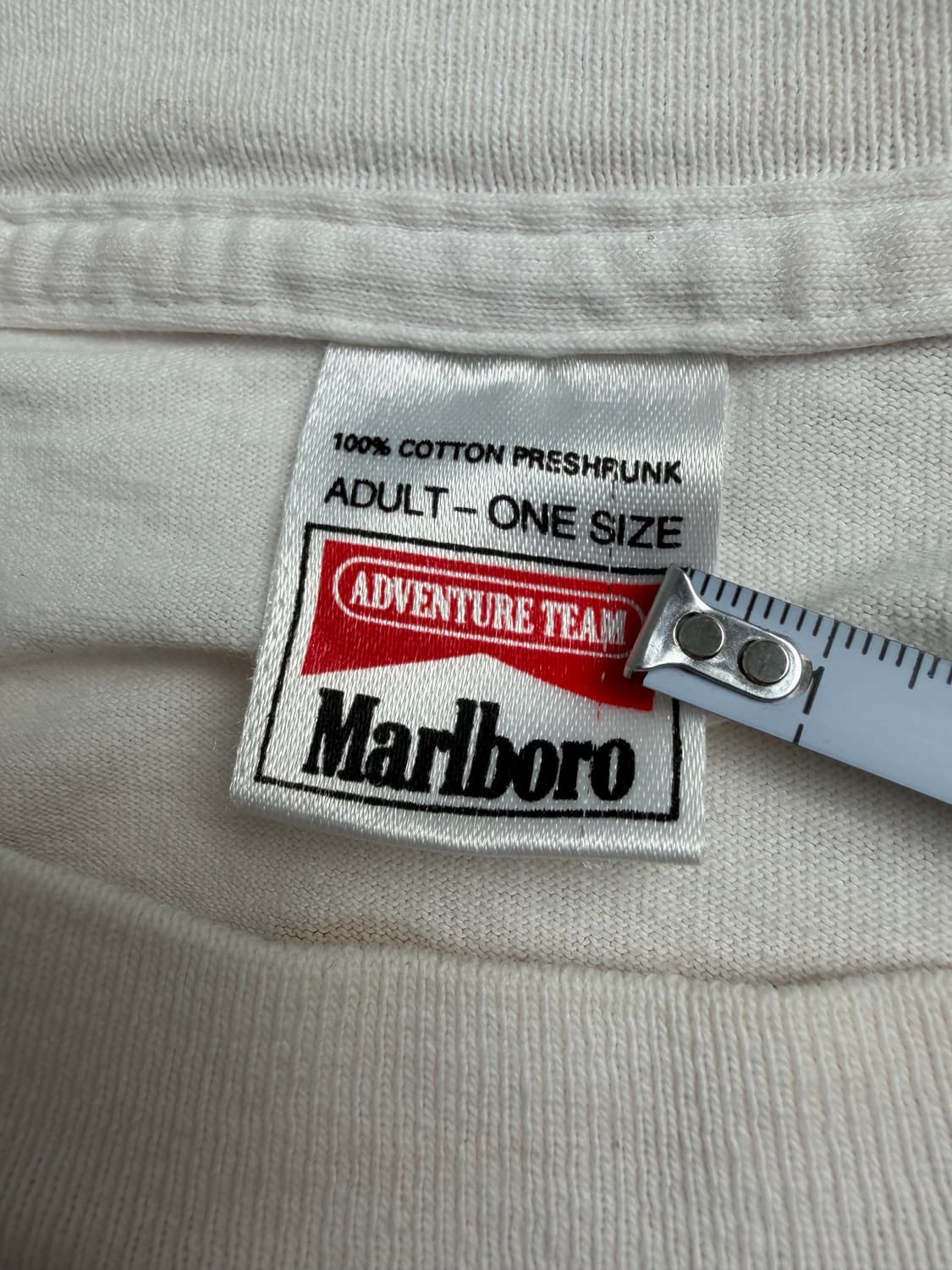 90s Marlboro Single Stitched Tee (white) 상품이미지3