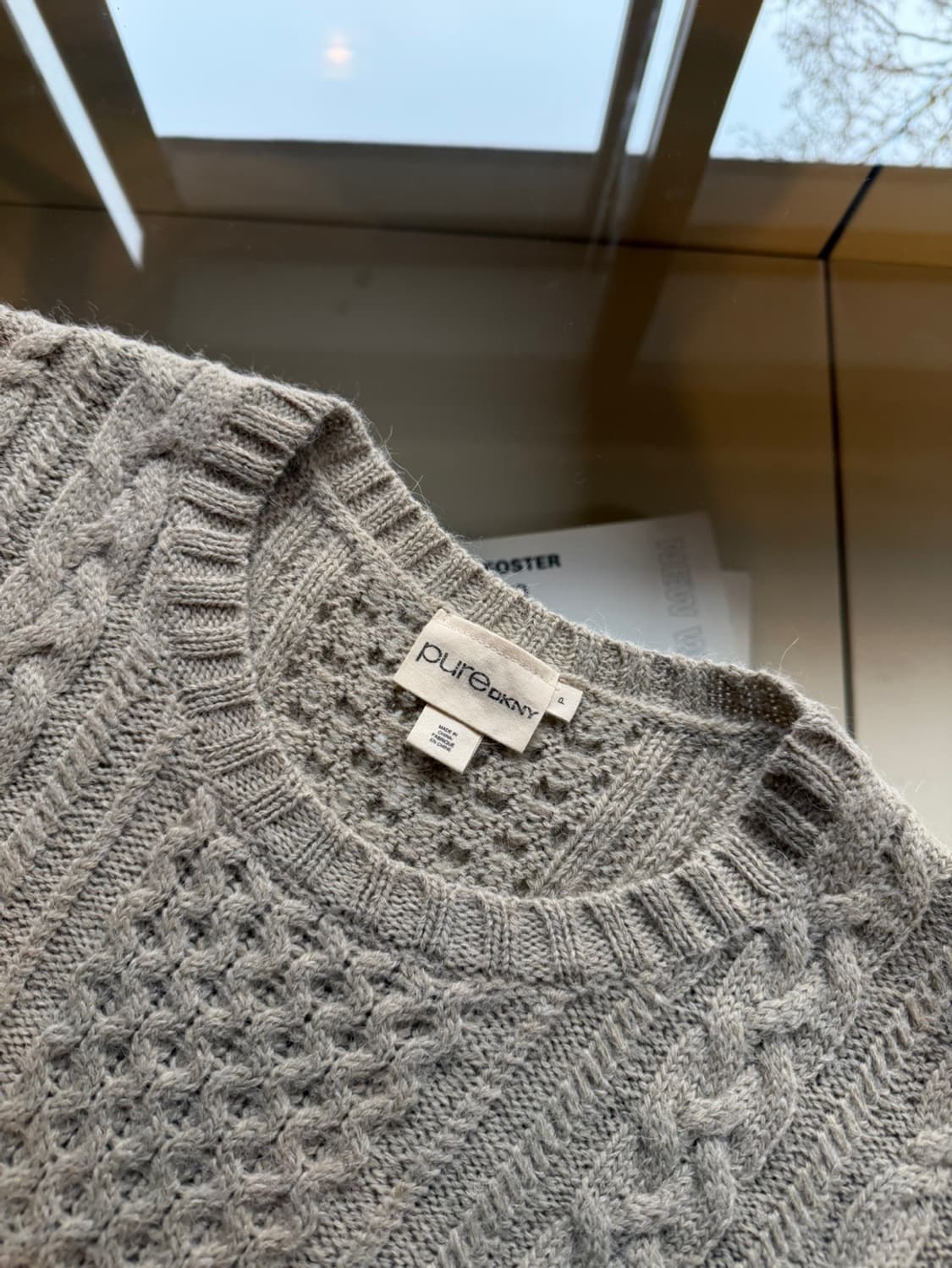 DKNY PURE 니트 100 상품이미지7