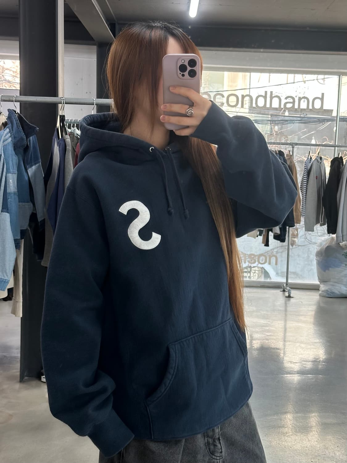 슈프림 15FW S로고 스웨트셔츠 후드집업 상품이미지1