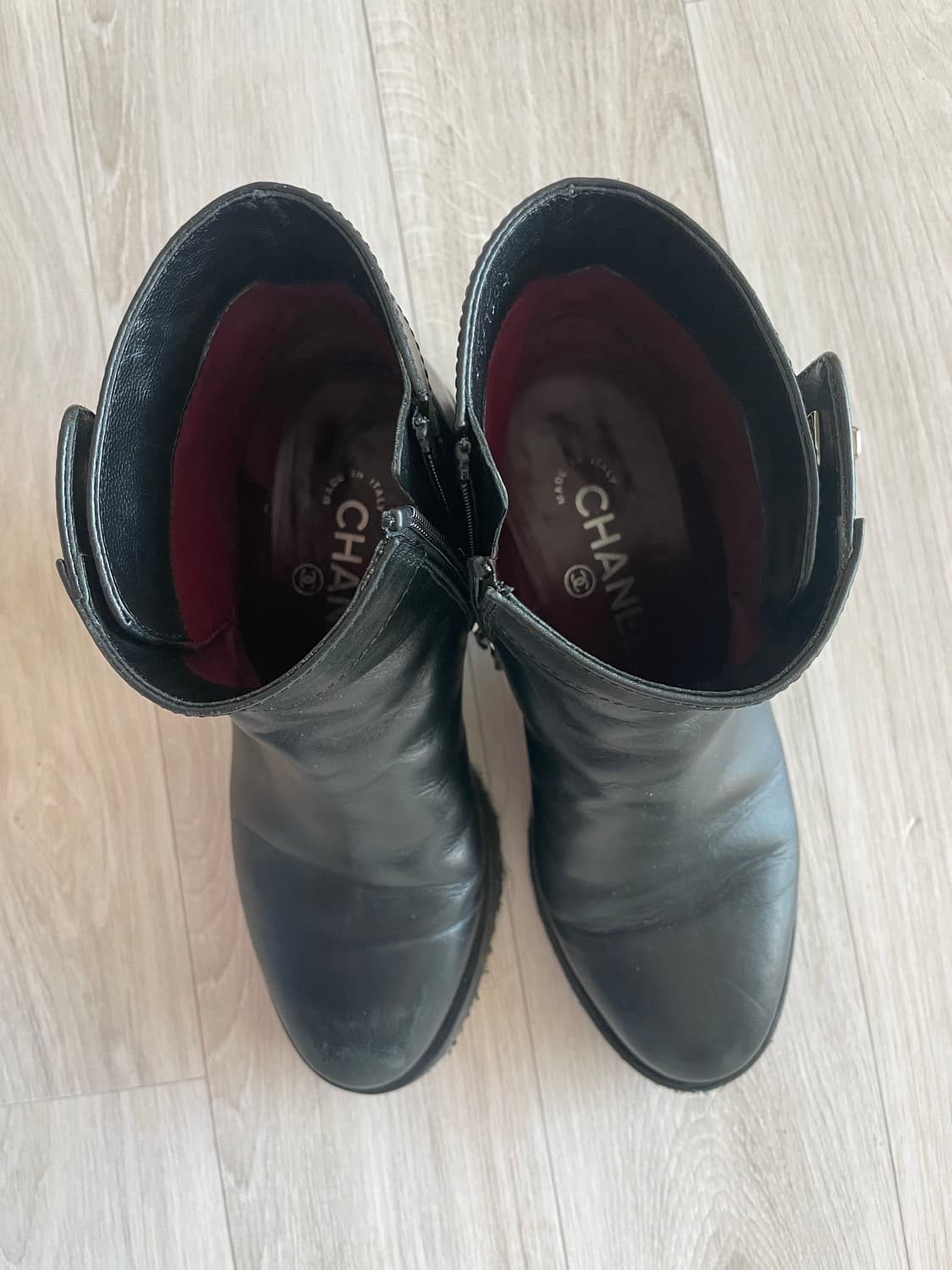 정품 샤넬 턴락 cc 부츠 상품이미지7