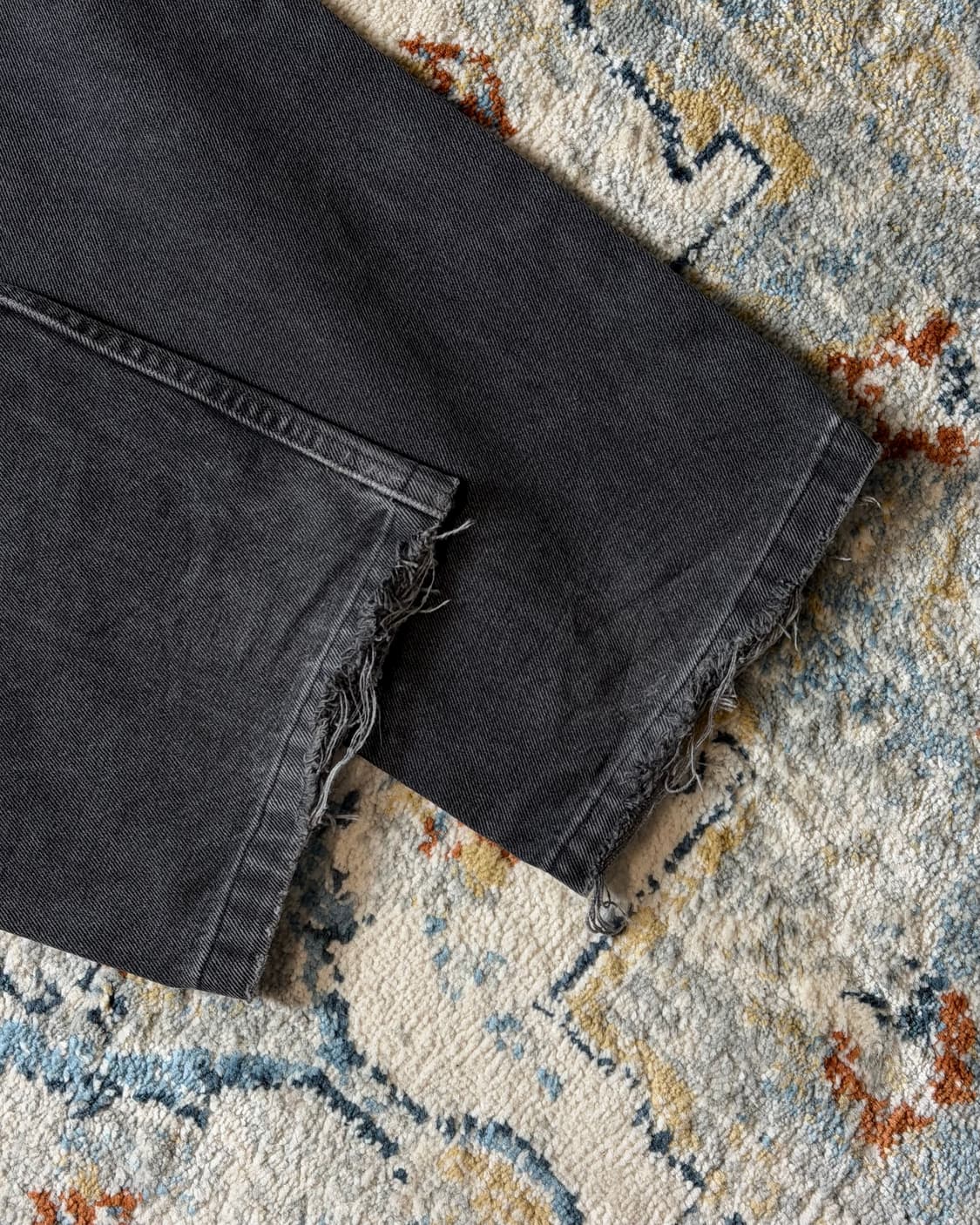 90‘s USA 리바이스 565 흑청 데님팬츠 [0-233] 상품이미지8