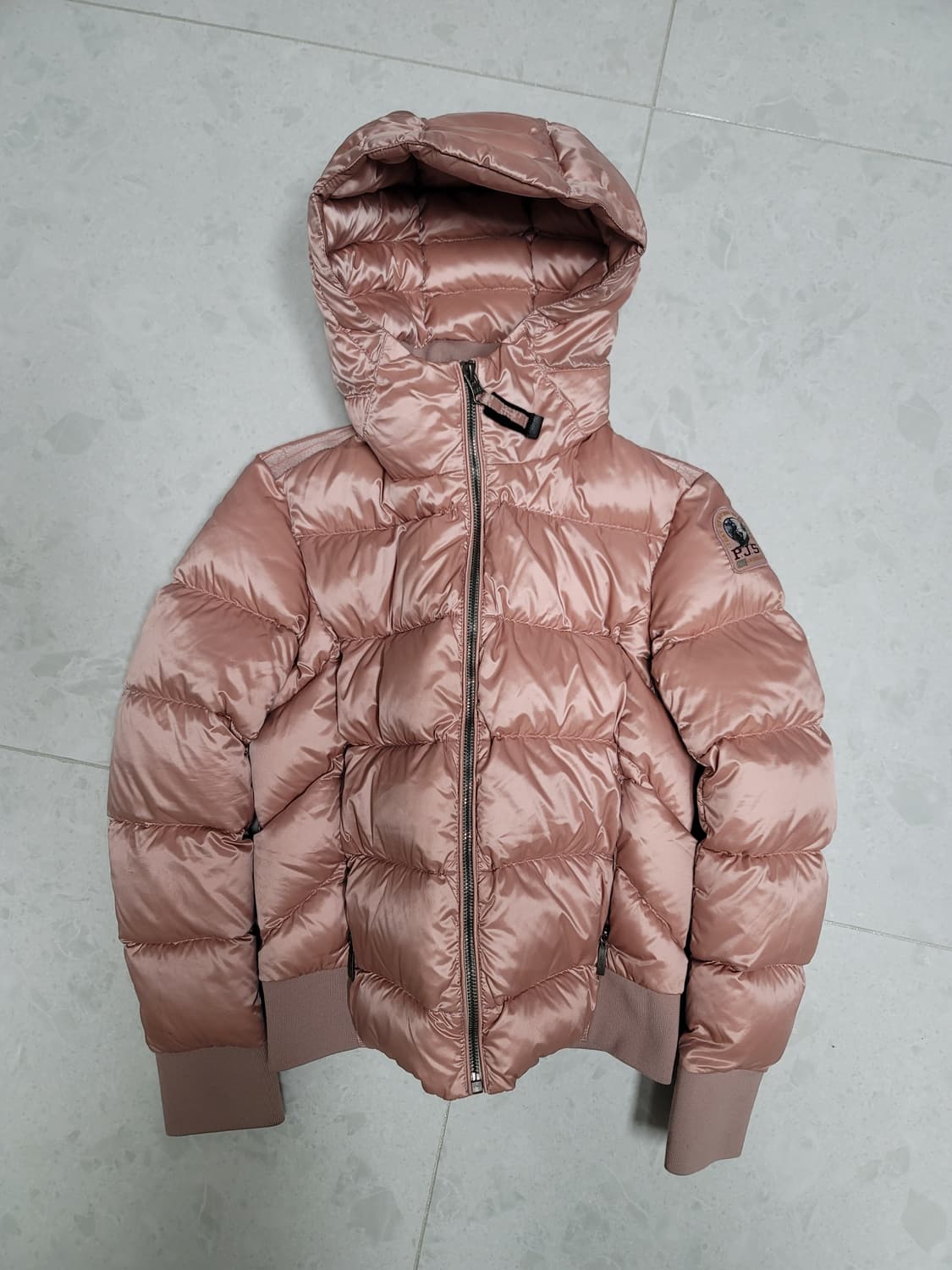 파라점퍼스 핑크 마리아 다운패딩  Y-S사이즈 상태극상
 상품이미지1