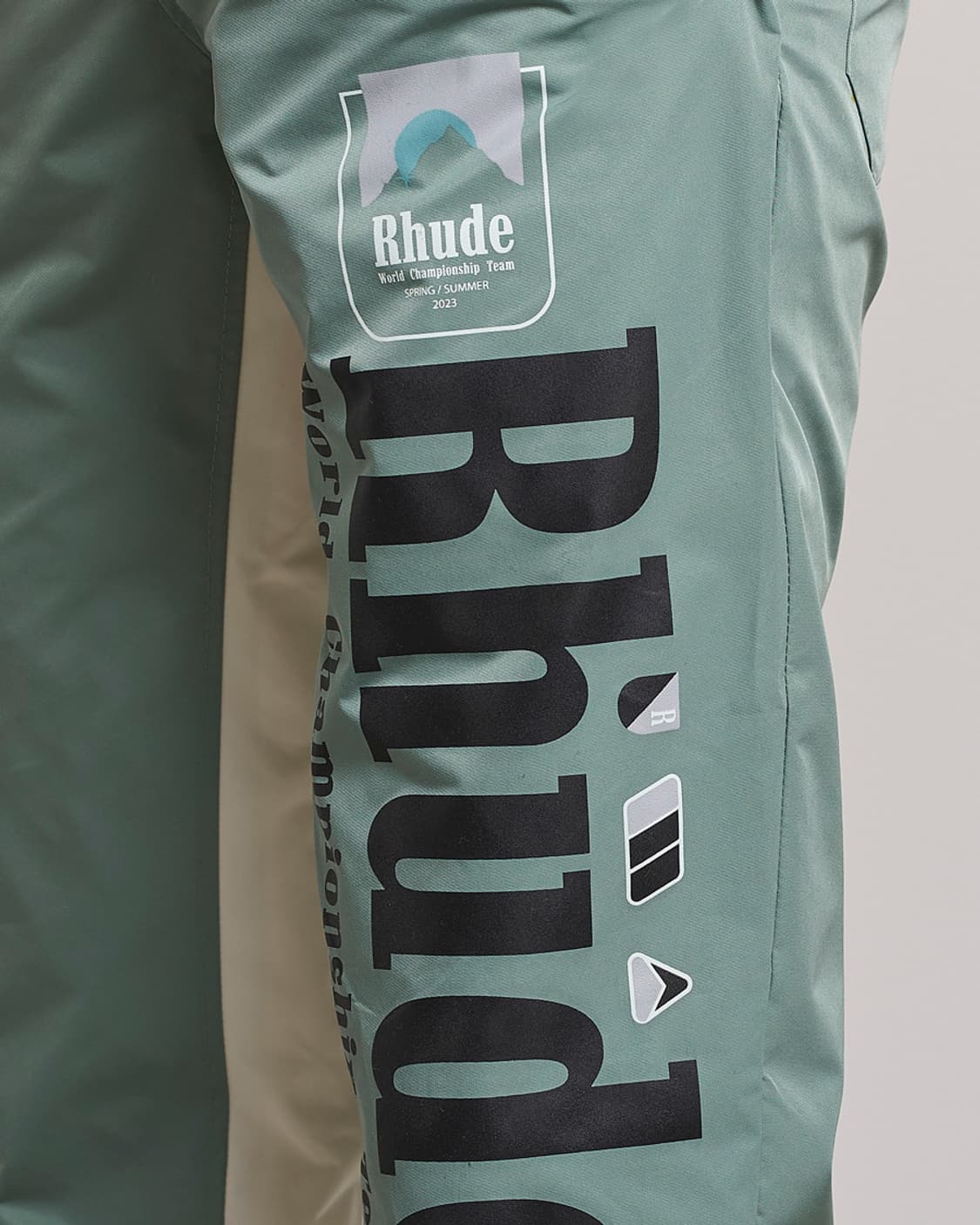 RHUDE 루드 세나 플라이트 트랙 팬츠 세이지 그린 S사이즈 상품이미지6