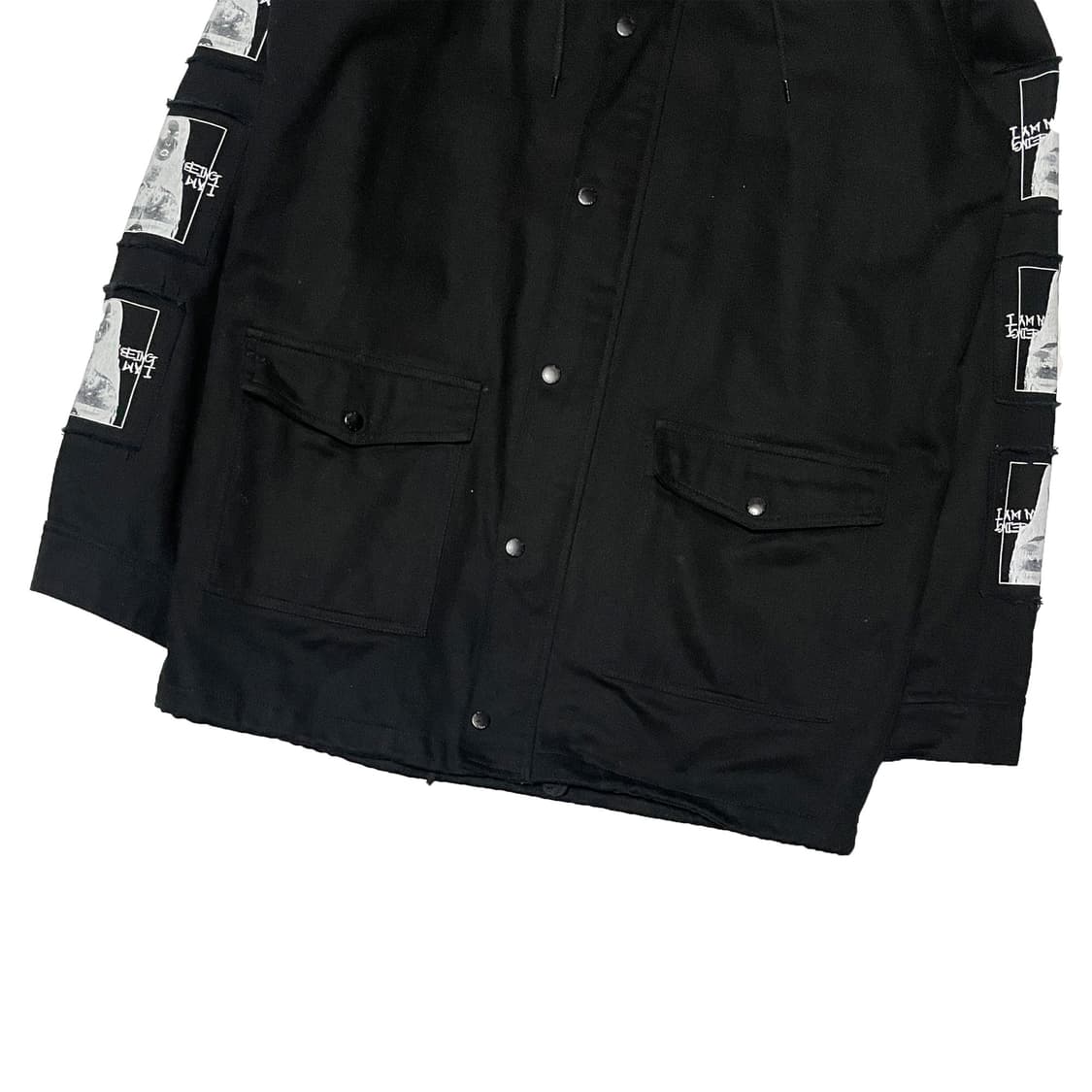 아임낫어휴먼비잉 패치 후드 자켓 상품이미지5