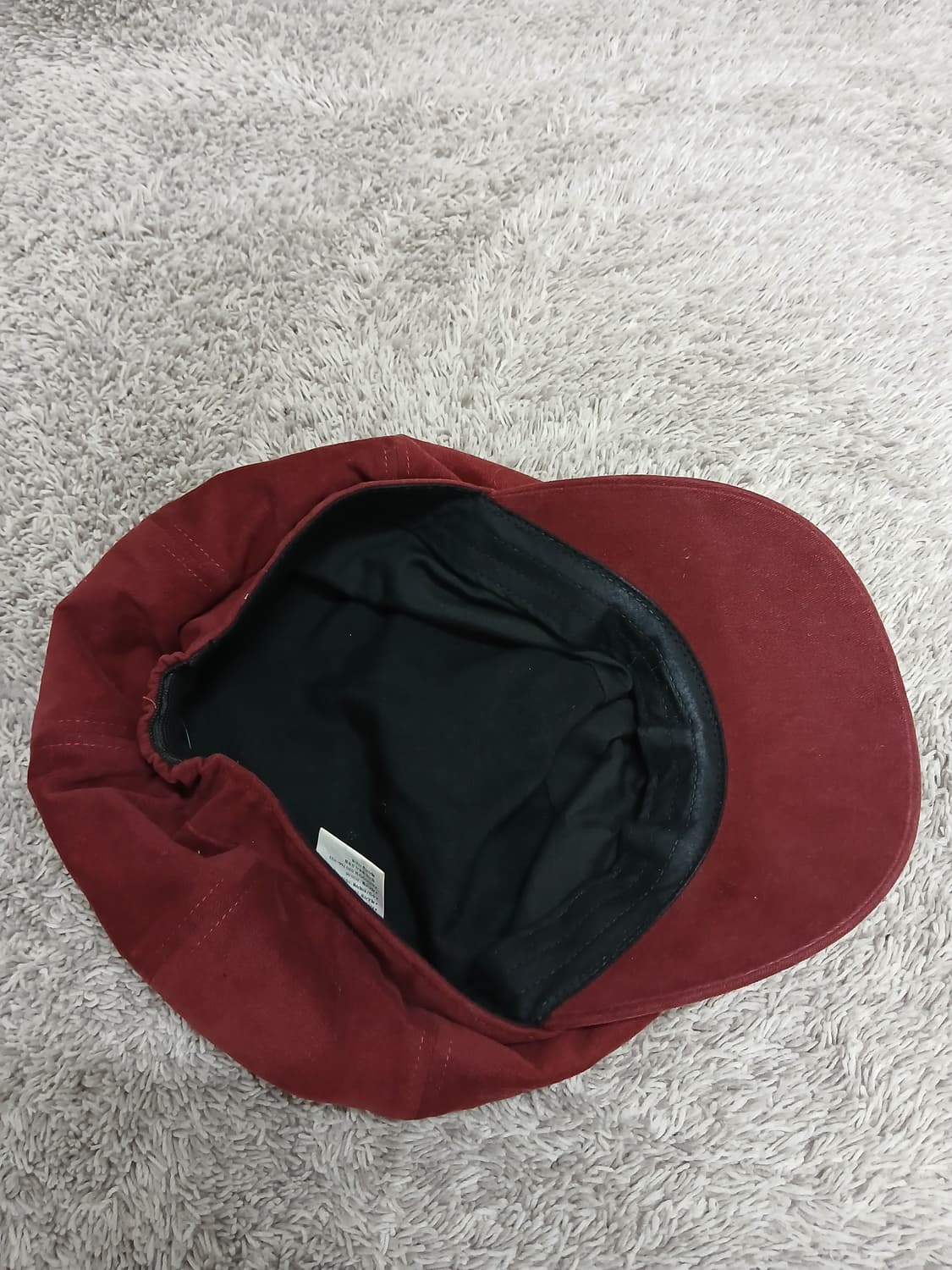 버건디 뉴스보이캡 빵모자 상품이미지4