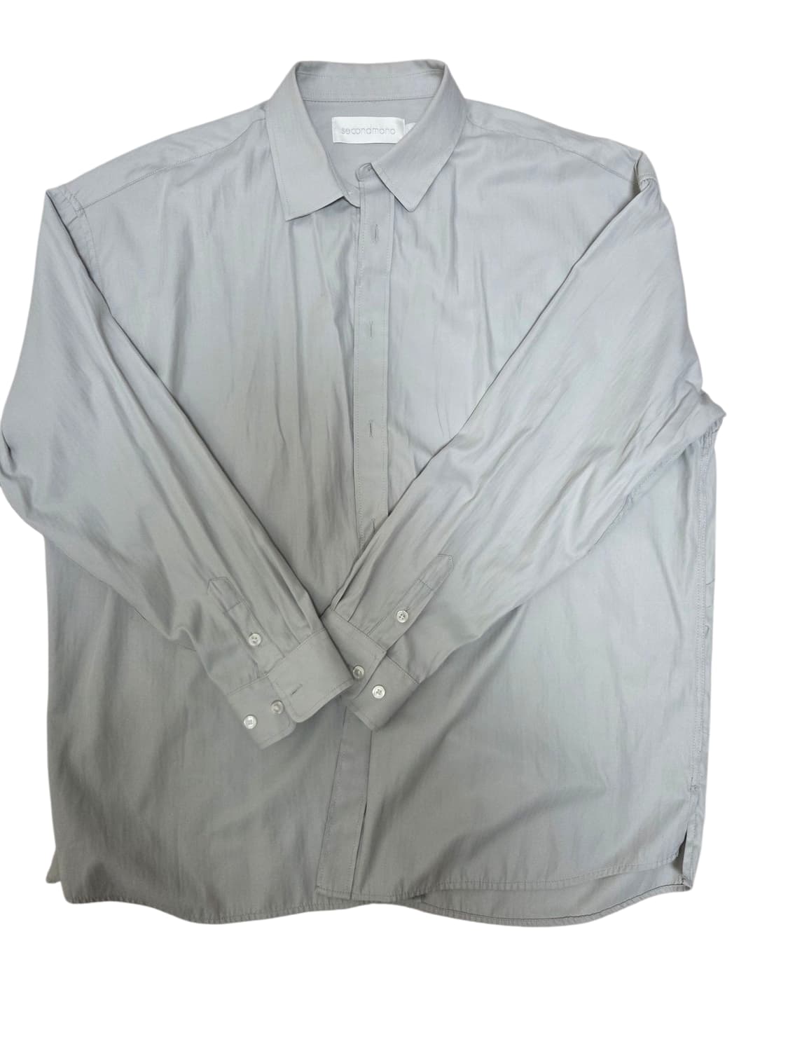 세컨모놀로그 코튼 셔츠 상품이미지3