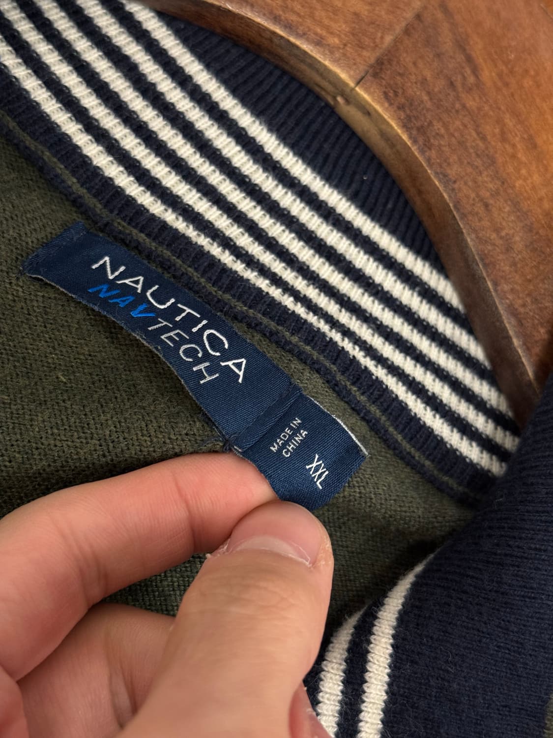 XXL) Nautica NAVTECH Quarter-Zip Mock Ne 상품이미지9