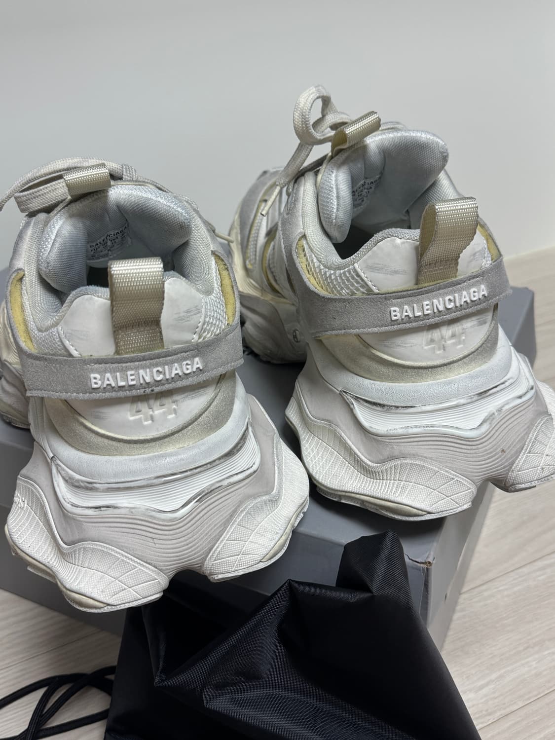 [44] 발렌시아가 카고 스니커즈 베이지 상품이미지6