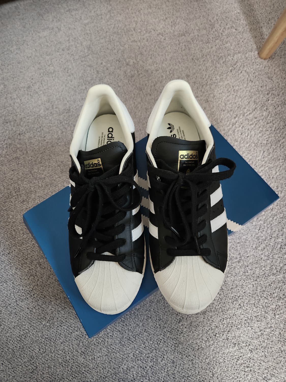 아디다스 슈퍼스타 82 FI 코어 블랙 265 사이즈 상품이미지1