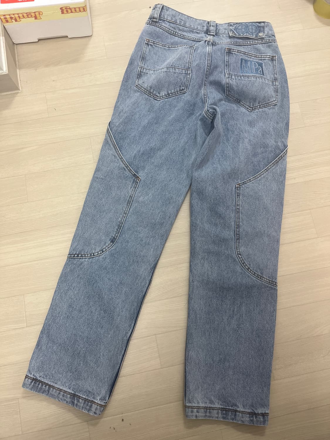 MPa CALF POCKET PANTS (STEEL BLUE) 상품이미지2