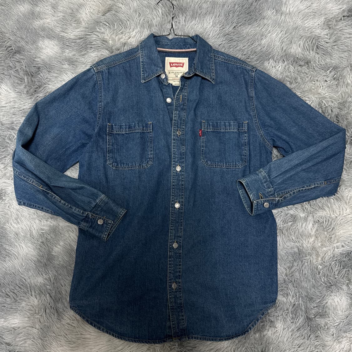리바이스 데님셔츠 117508 M사이즈 상품이미지1
