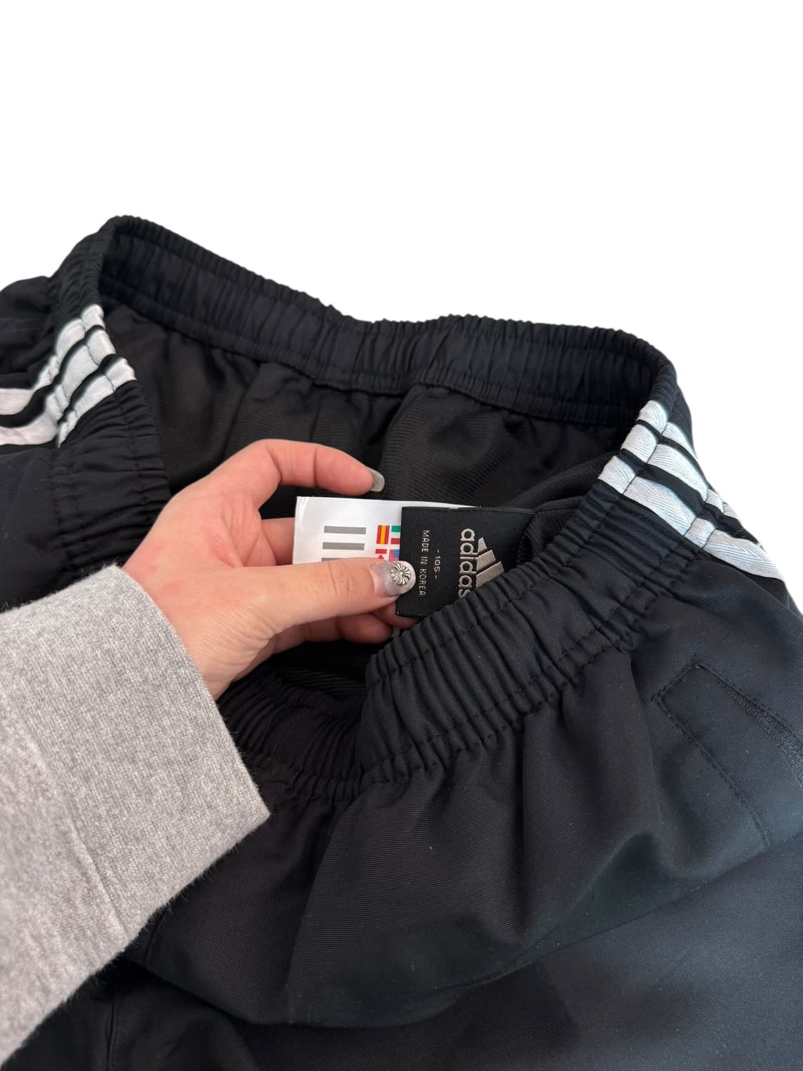 아디다스 블랙 트랙팬츠 상품이미지6