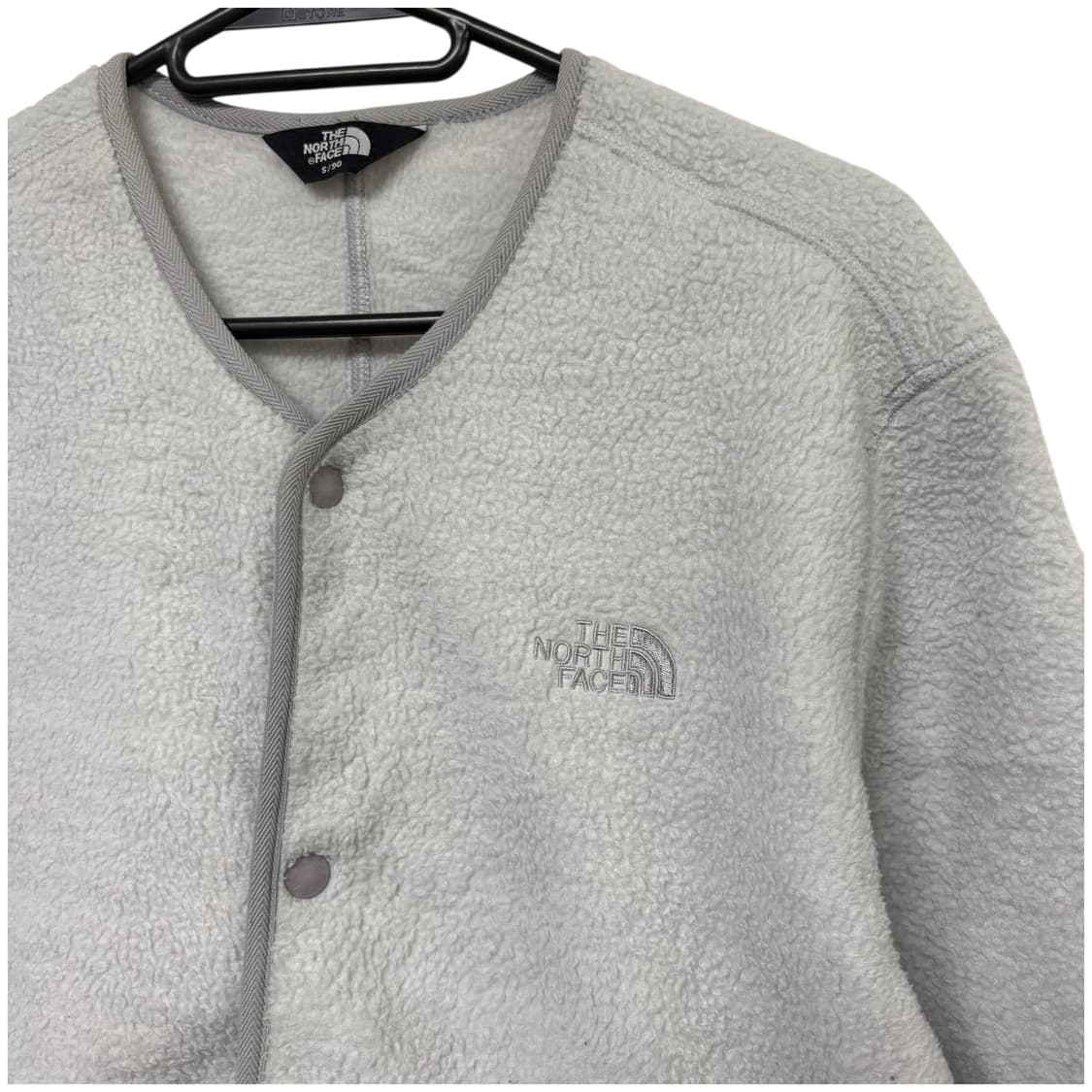 3780 노스페이스 그레이 플리스 후리스 자켓 상품이미지2