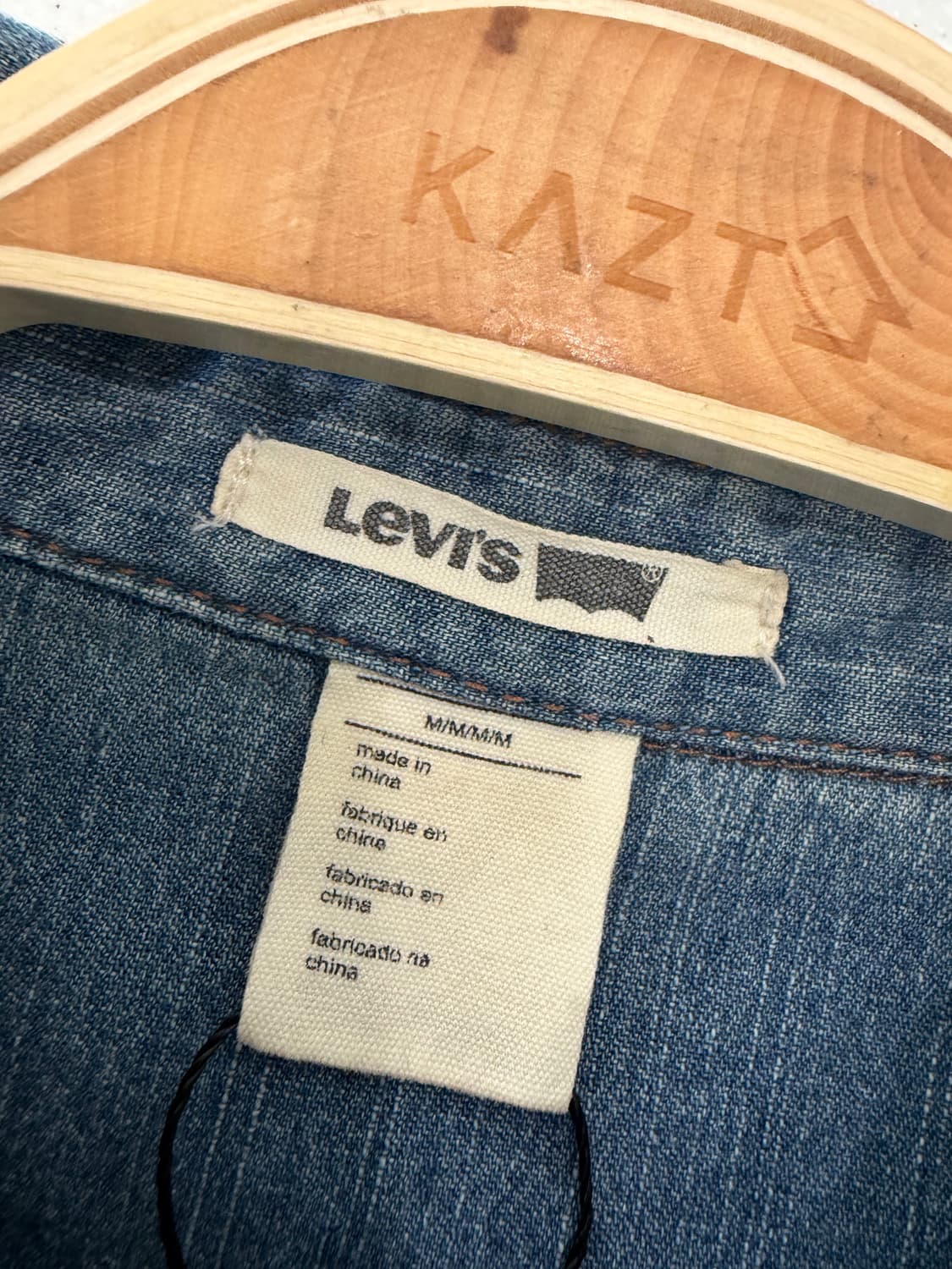 208. 리바이스 데님셔츠 청셔츠 상품이미지2