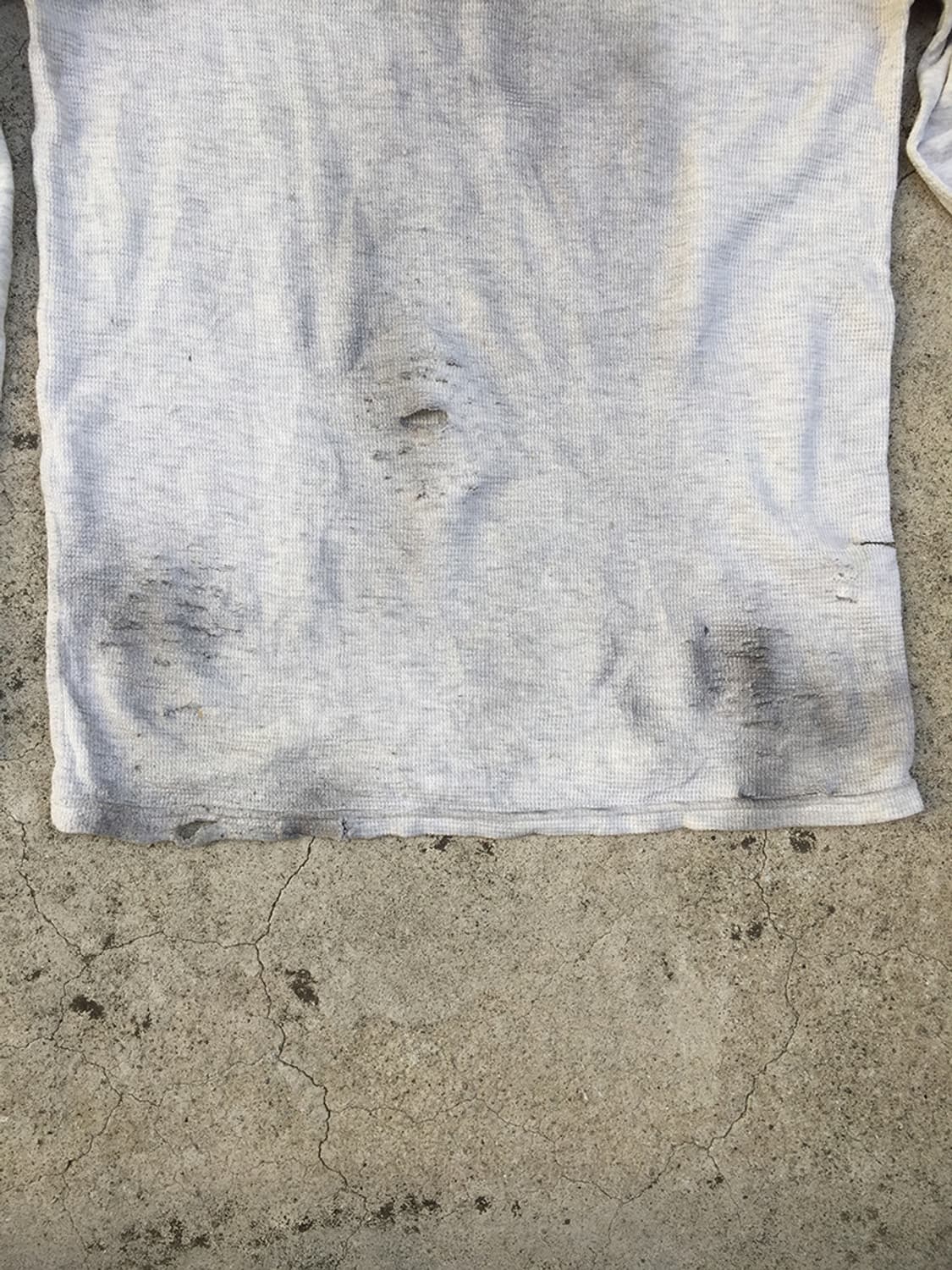 POLO RALPH LAUREN DISTRESSED WAFFLE LS 상품이미지4