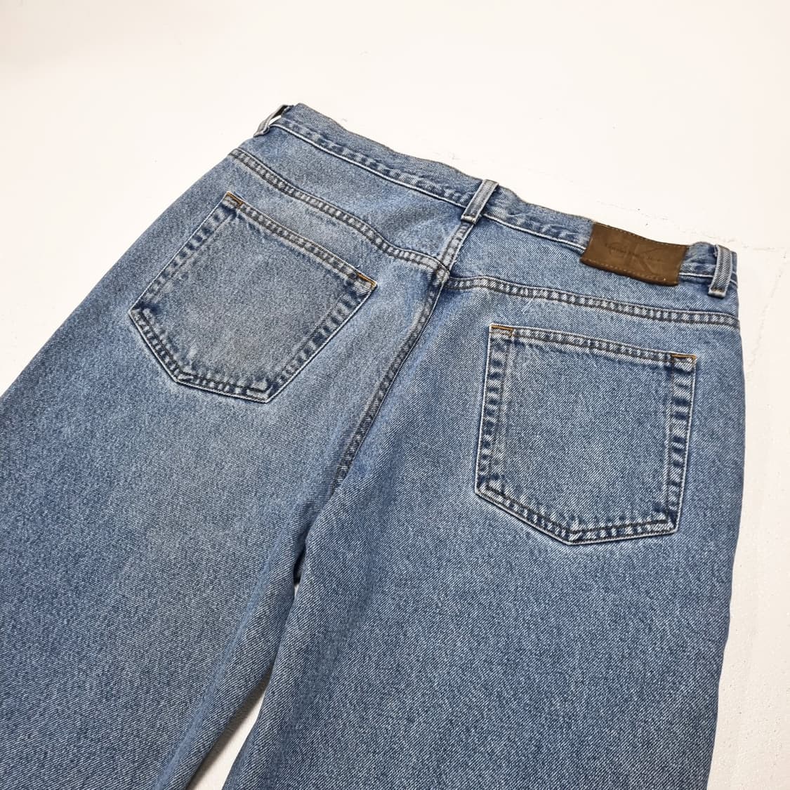 90s Calvin Klein Jeans 배기 데님진 - 34 상품이미지7