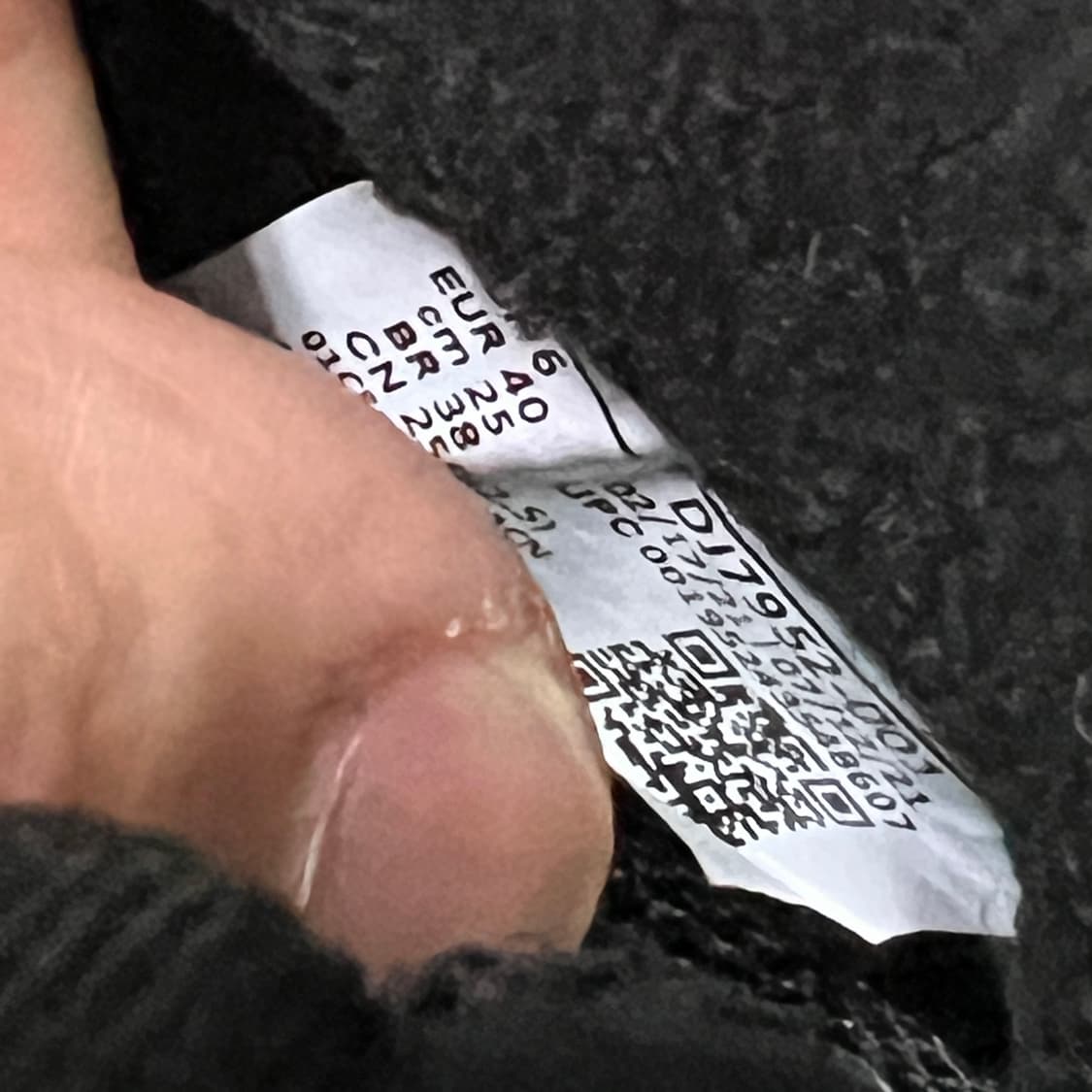 나이키 x 꼼데가르송 폼포짓 블랙 상품이미지6