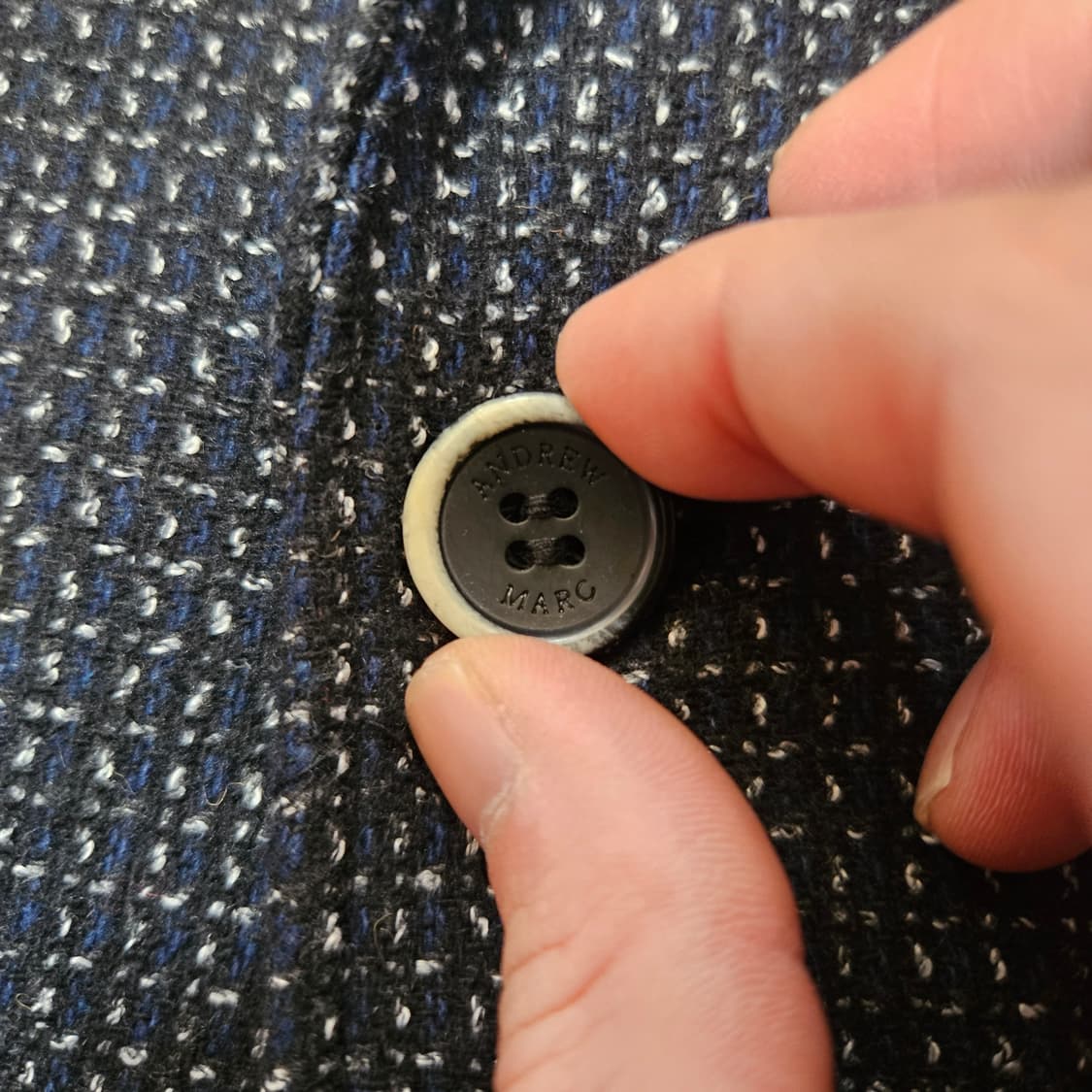 앤드류마크 네프 트위드 바스켓 블레이져 자켓 100 상품이미지6