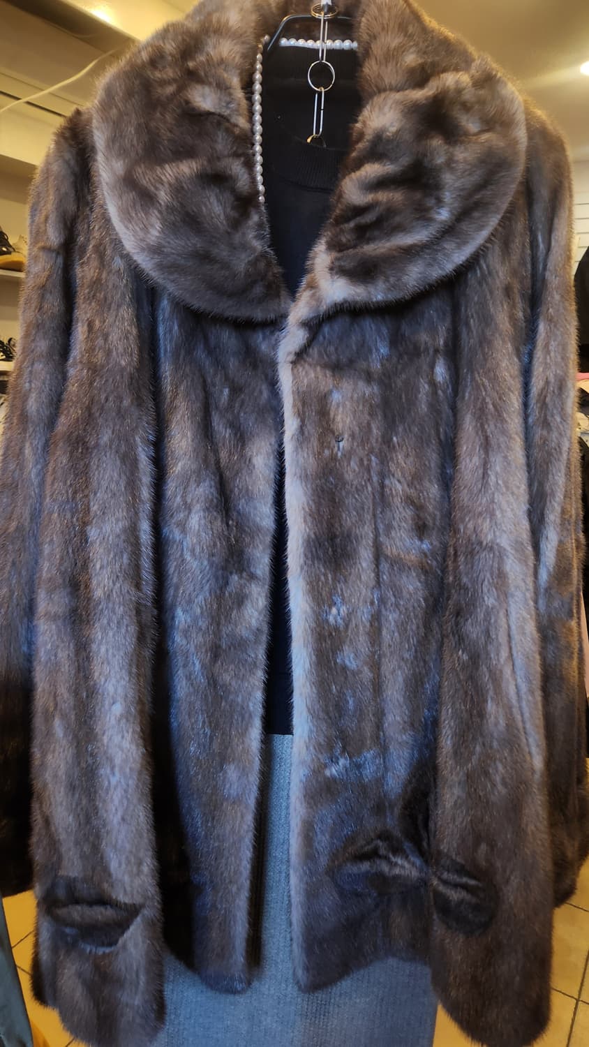 근화모피 아메리카레전드 밍크 하프코트 상품이미지1