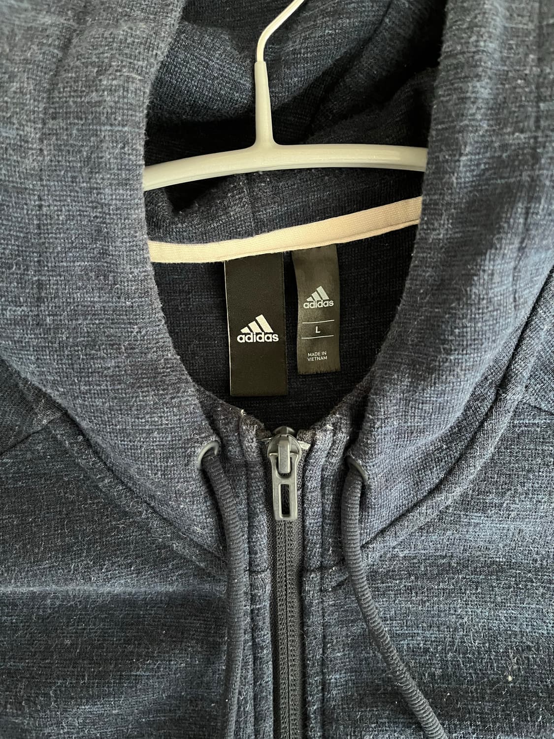 L) 아디다스 스타디움 네이비 후드집업 상품이미지5