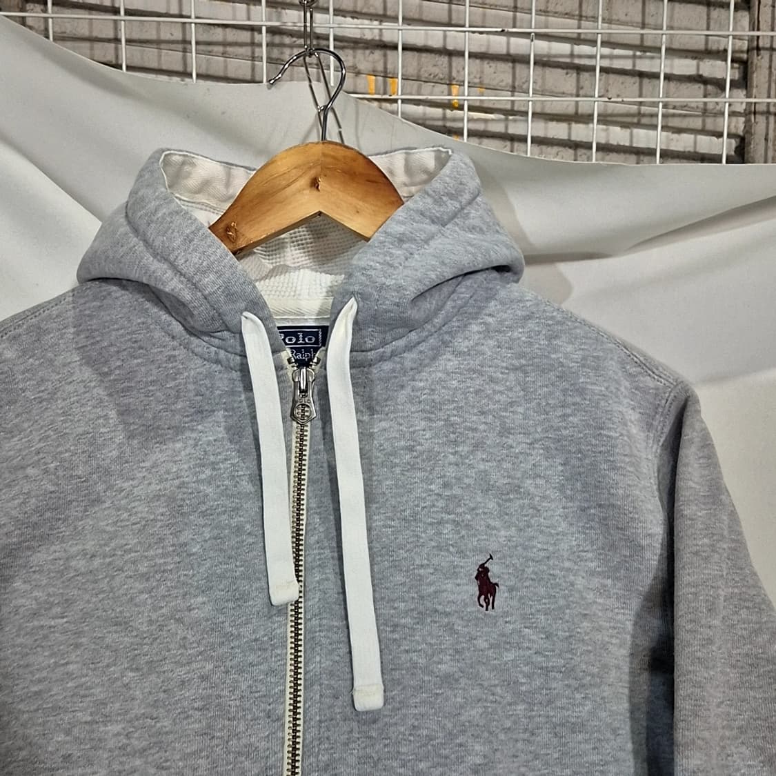 폴로 랄프로렌 써멀 후드 집업 상품이미지2