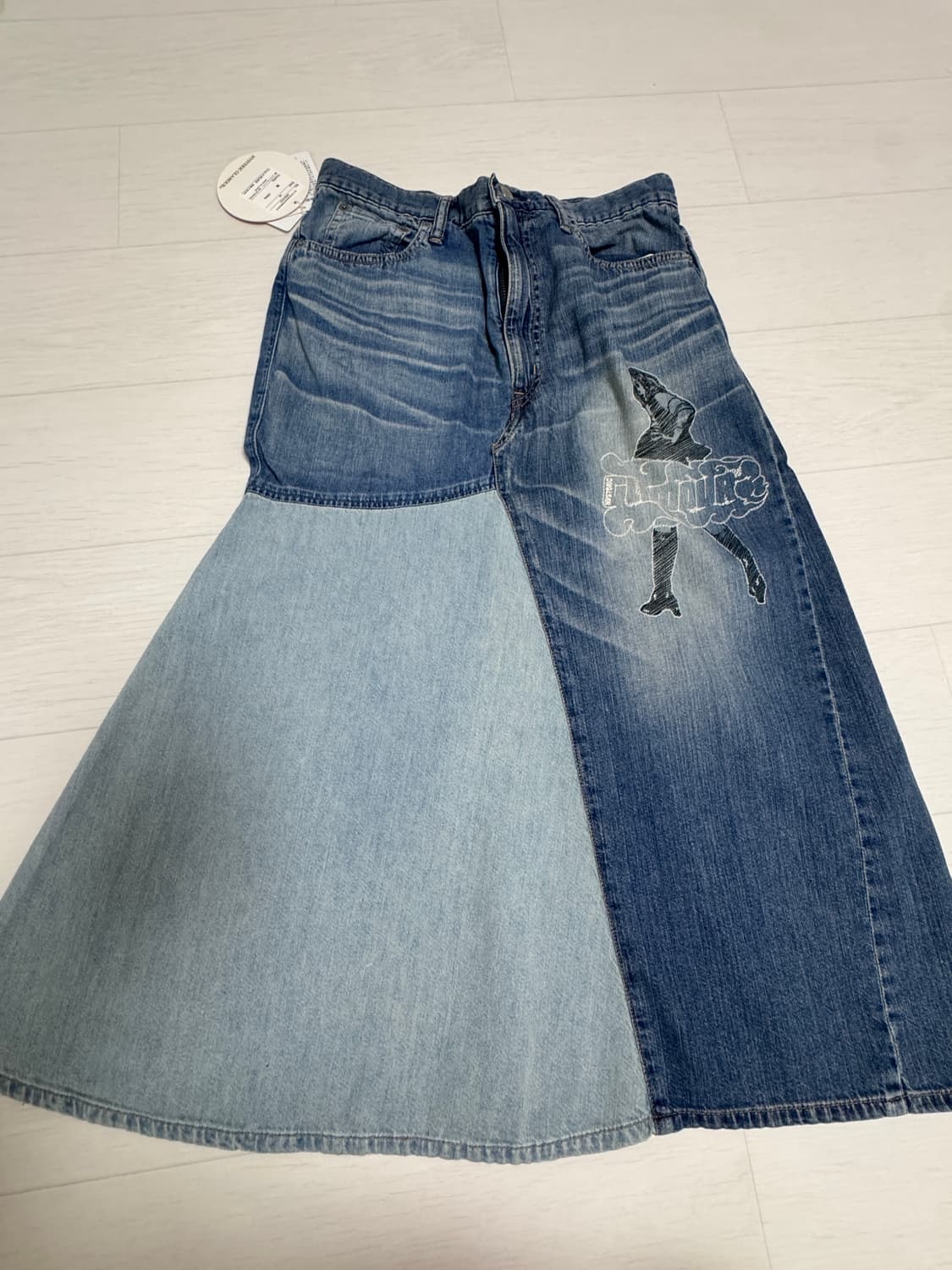 히스테릭글래머 데님롱스커트M 상품이미지2