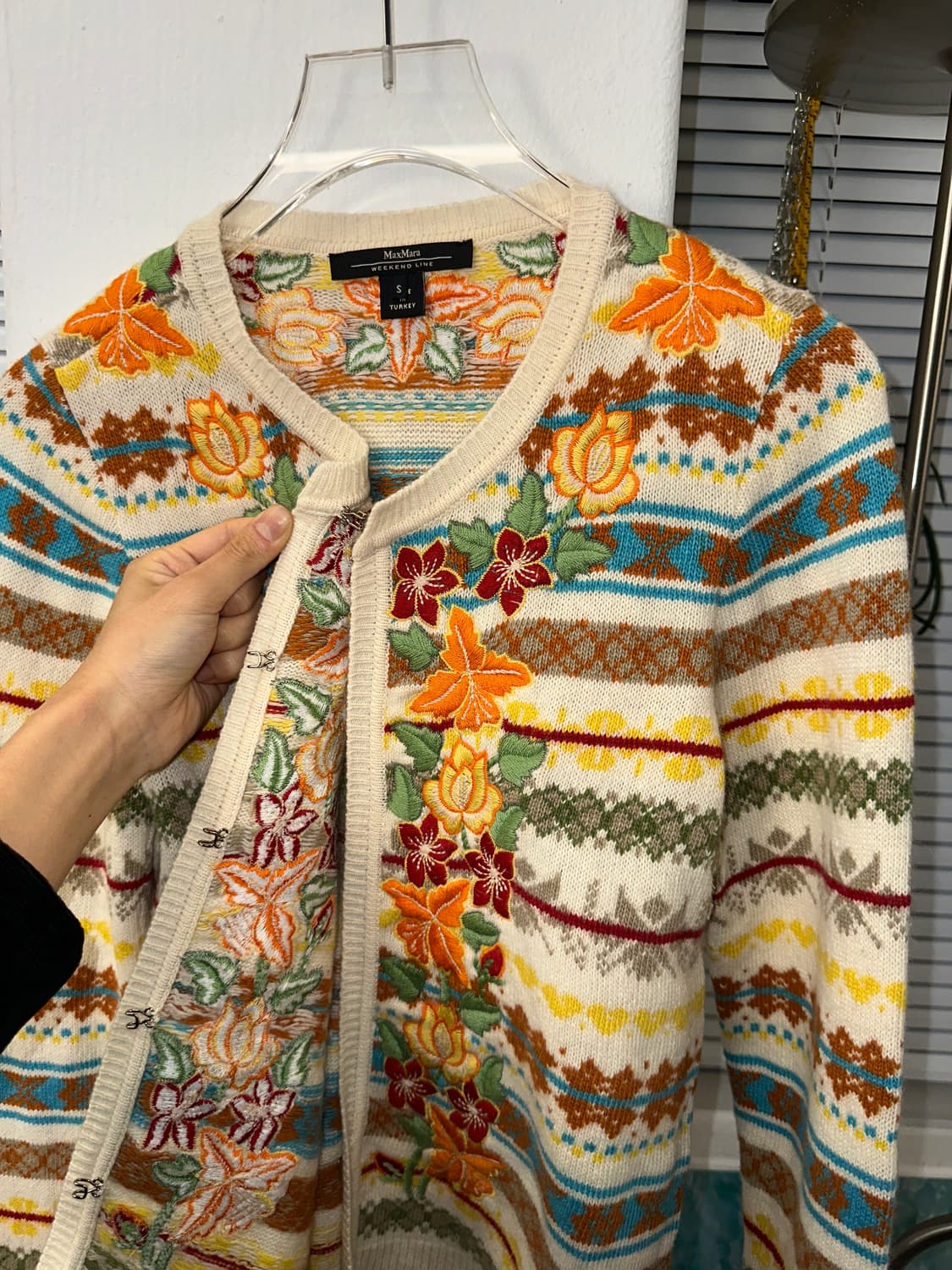 위켄드 막스마라 빈티지 울 가디건  상품이미지4