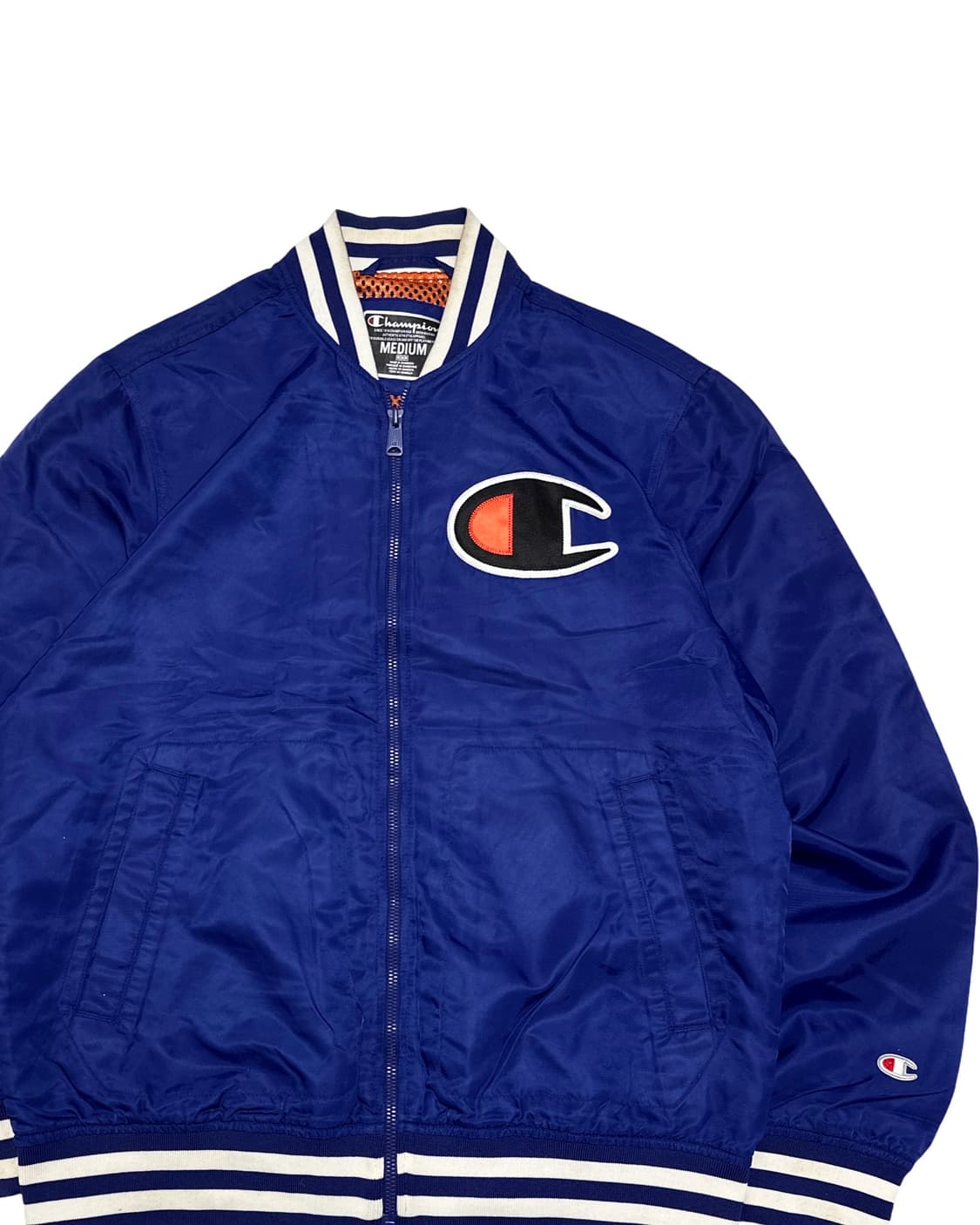 챔피온 빅로고 바시티 자켓 상품이미지2