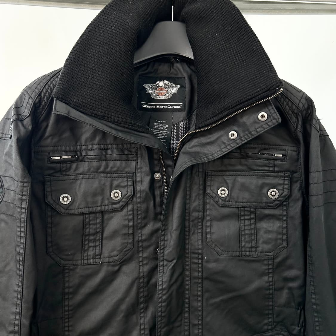 할리데이비슨 테크니컬 하이넥 사파리 자켓 상품이미지6